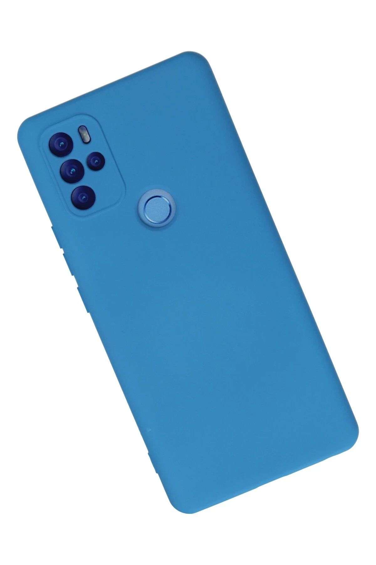 NewFace General Mobile GM 21 Pro Uyumlu Kılıf Nano içi Kadife Silikon - Mavi