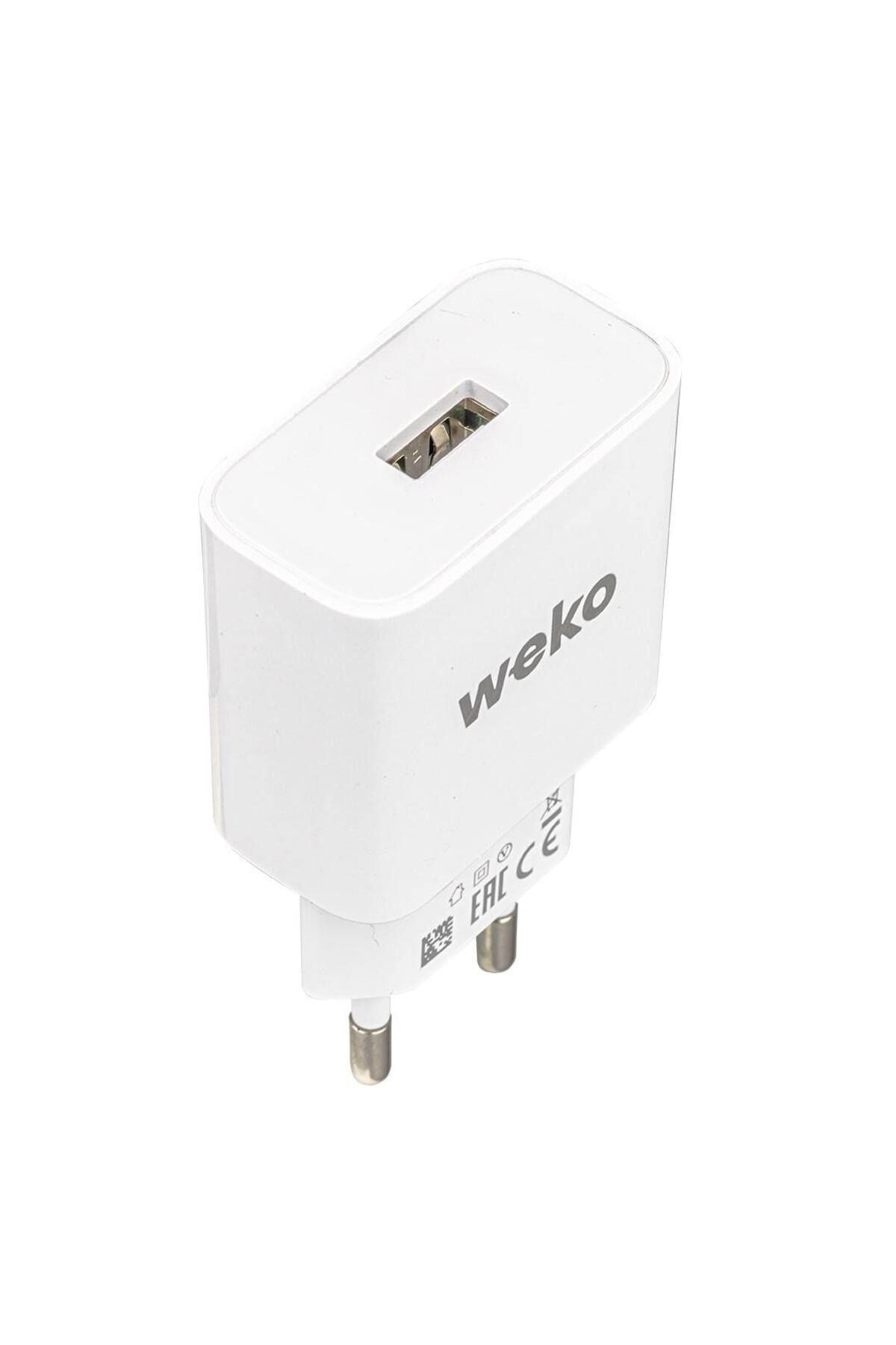 Emperium WK-21436 M7 2.1 AMPER ŞARJ BAŞLIK ADAPTÖRÜ + MICRO USB KABLO (NO:3) (5122)