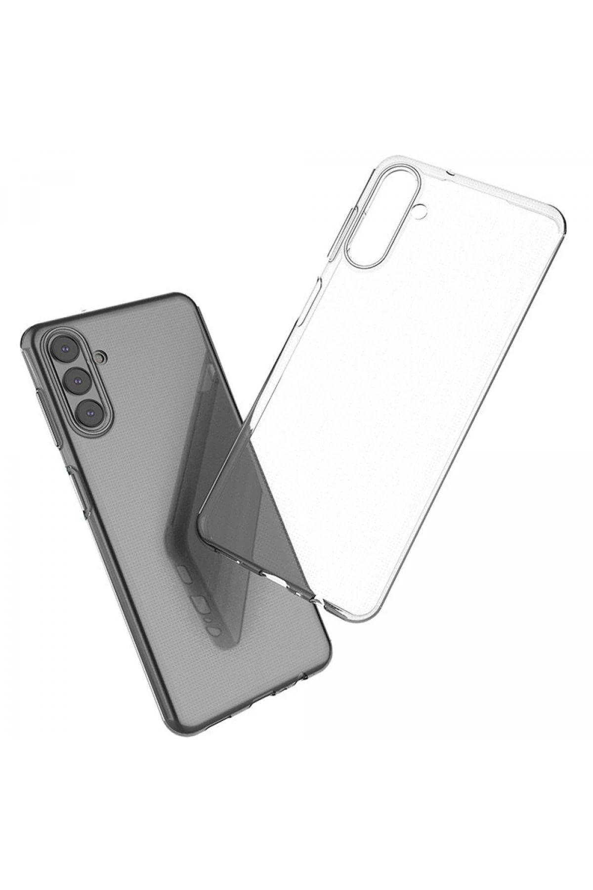 NewFace Samsung Galaxy A13 5G Kılıf Lüx Şeffaf Silikon NRMSA