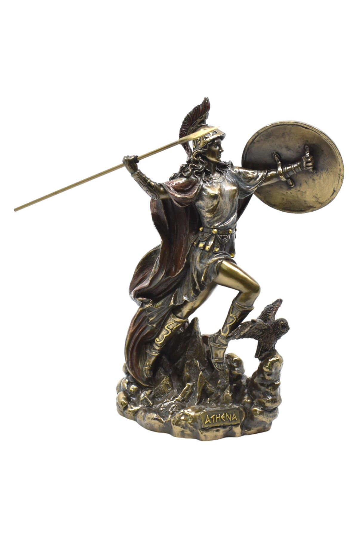 AYDINARTSHOP Veronese Athena Heykeli – Antik Yunan Savaş ve Bilgelik Tanrıçası