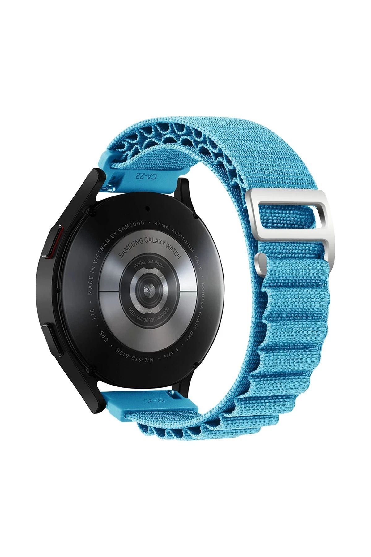 NewFace Watch 22mm KR410 Kumaş Kordon - Mavi DPMAH
