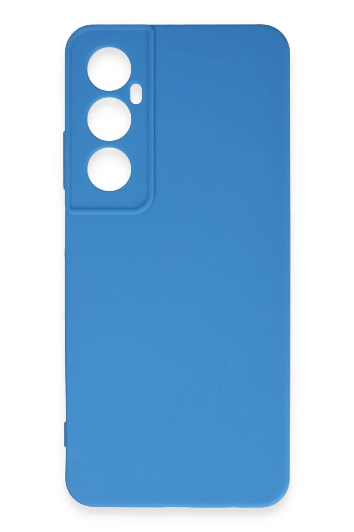 NewFace Realme C65 Kılıf First Silikon - Mavi GLSTD