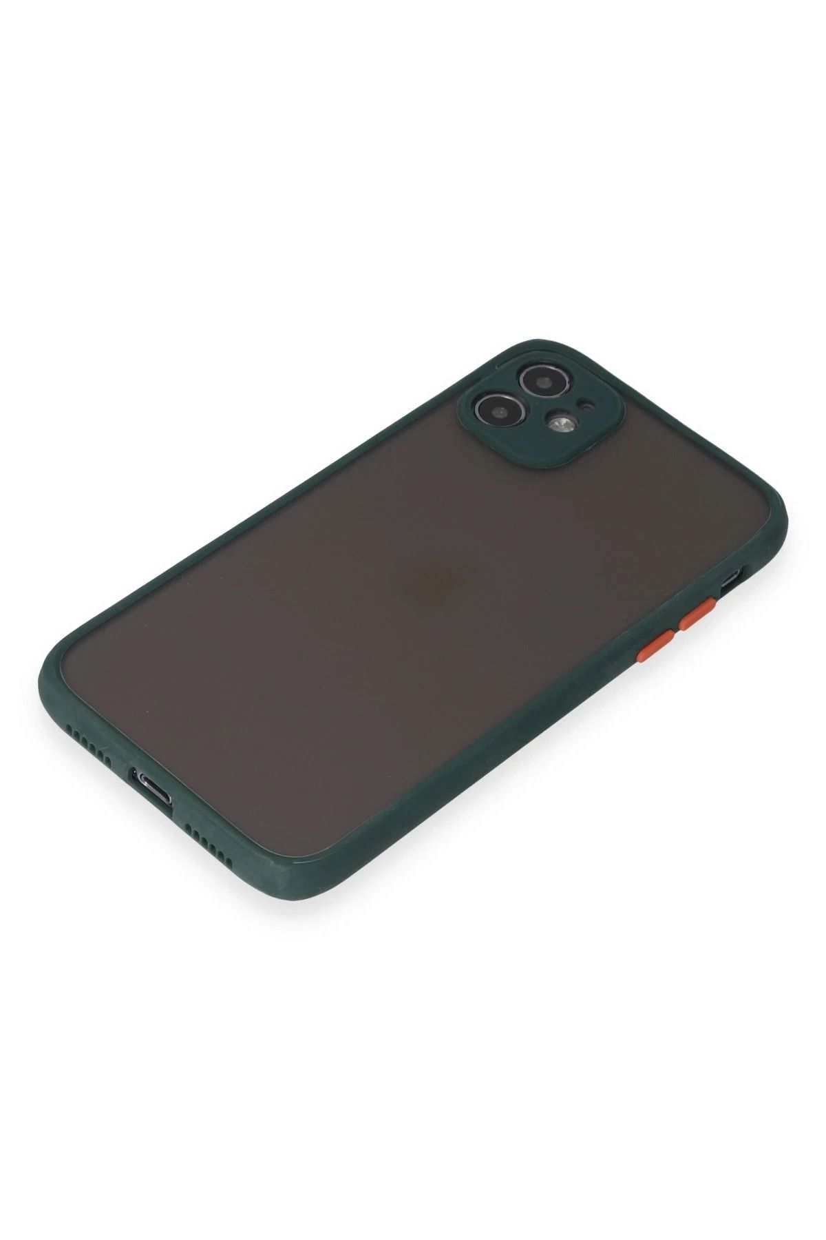 NewFace iPhone 11 Kılıf Montreal Silikon Kapak - Yeşil NRMSA