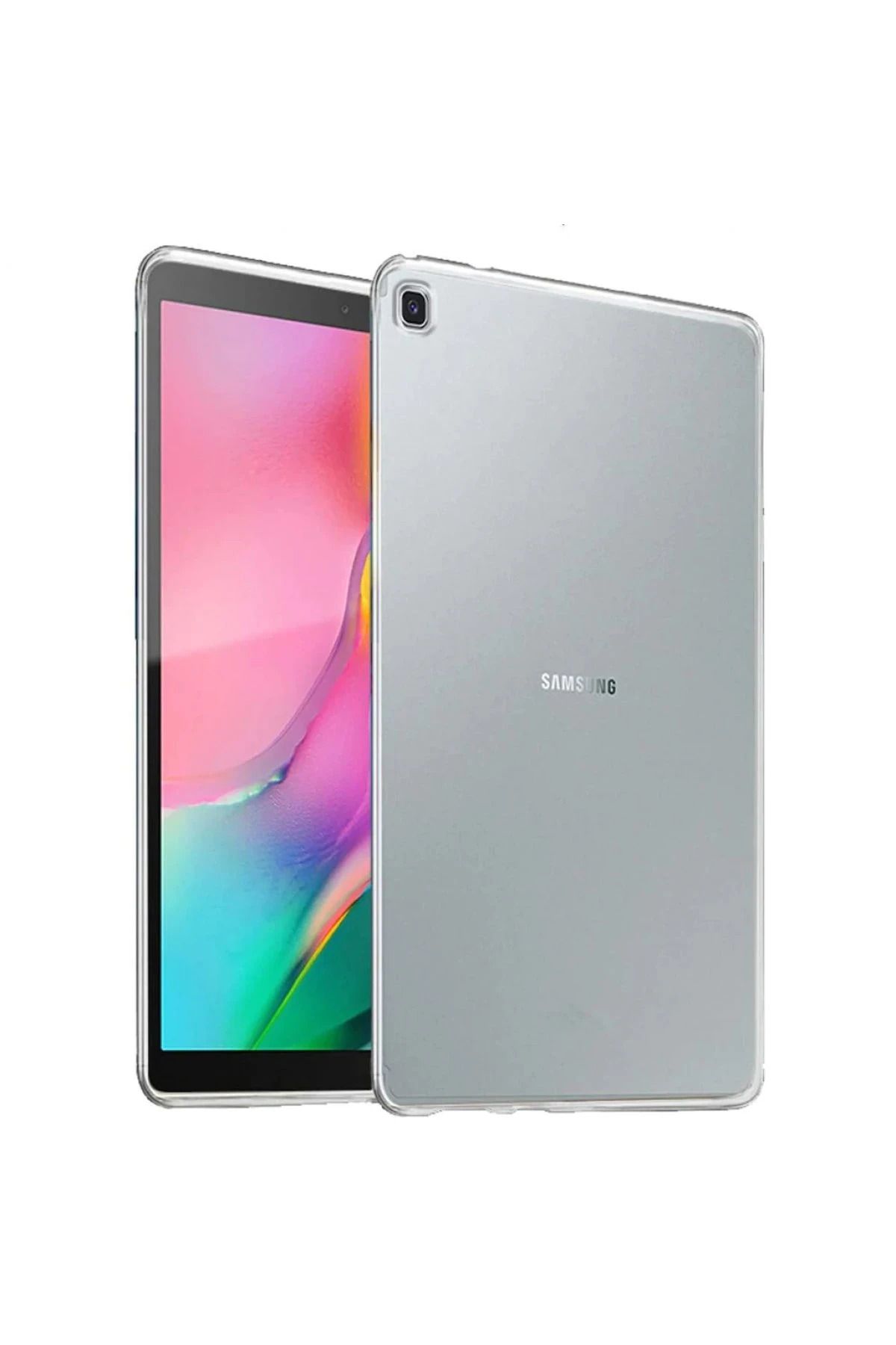 NewFace Samsung Galaxy T500 Tab A7 10.4 Kılıf Tablet Şeffaf Silikon DPMAH