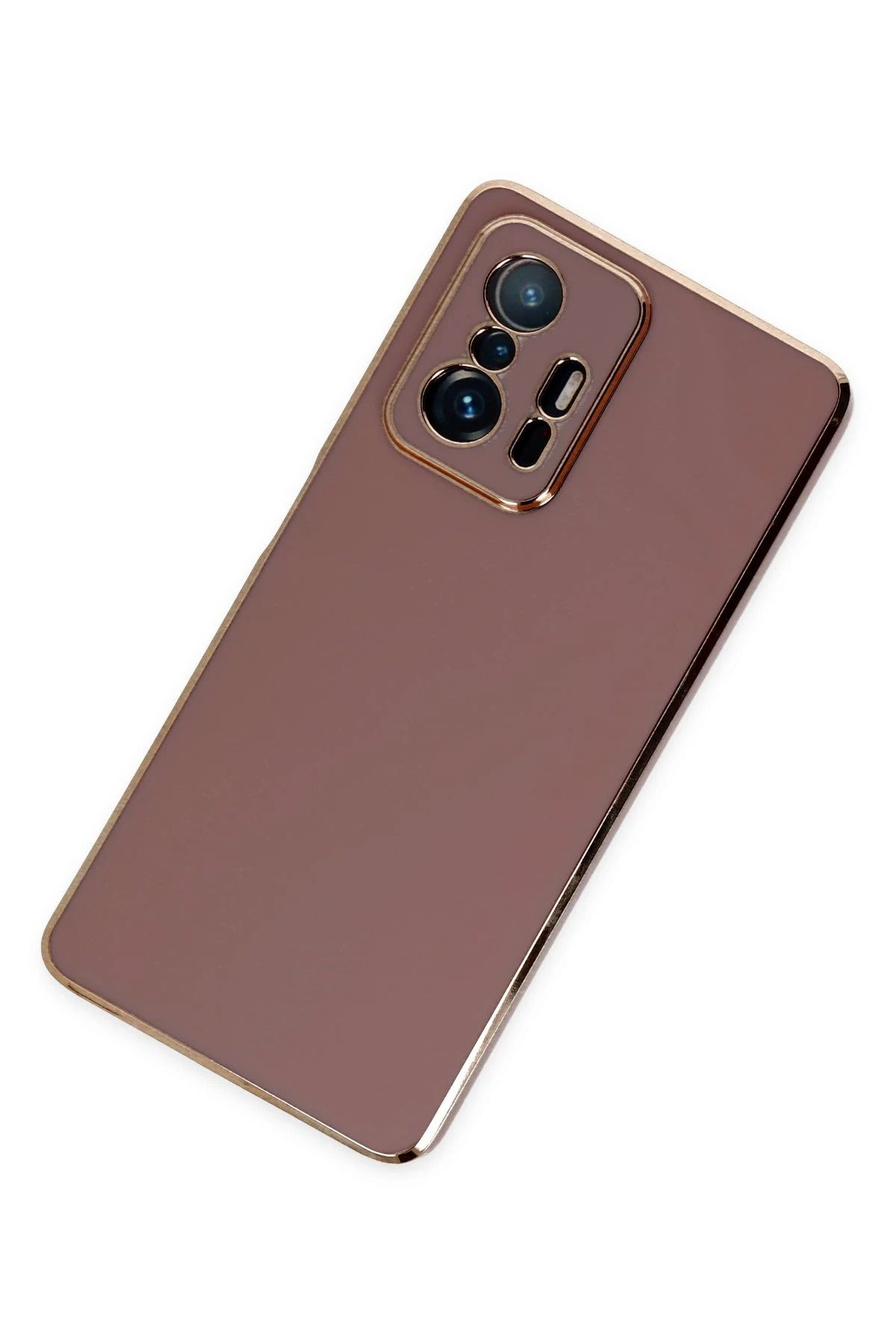 NewFace Xiaomi Mi 11T Pro Kılıf Volet Silikon - Kırmızı BSTMY