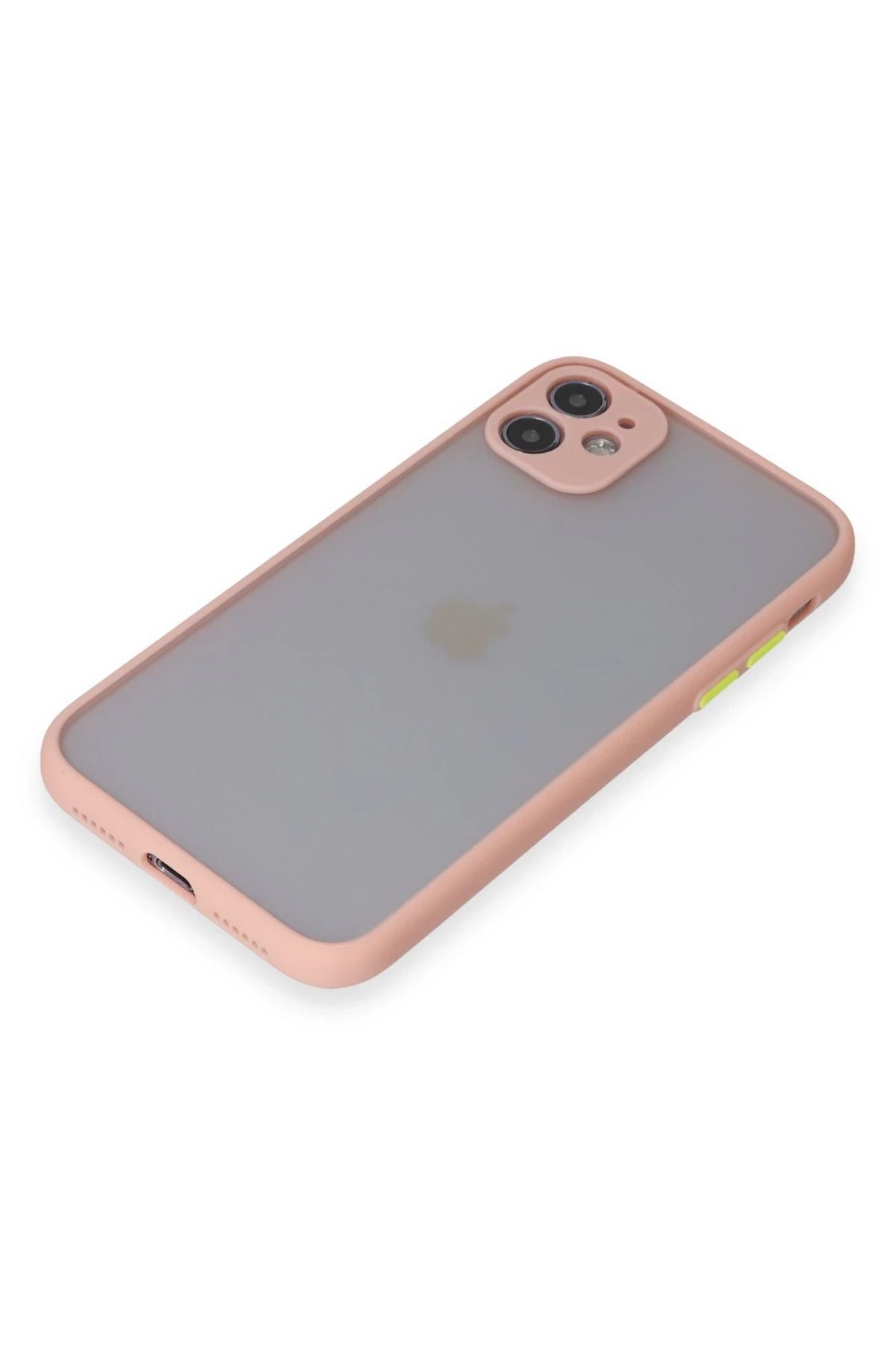 NewFace iPhone 11 Kılıf Montreal Silikon Kapak - Pembe SVLRS