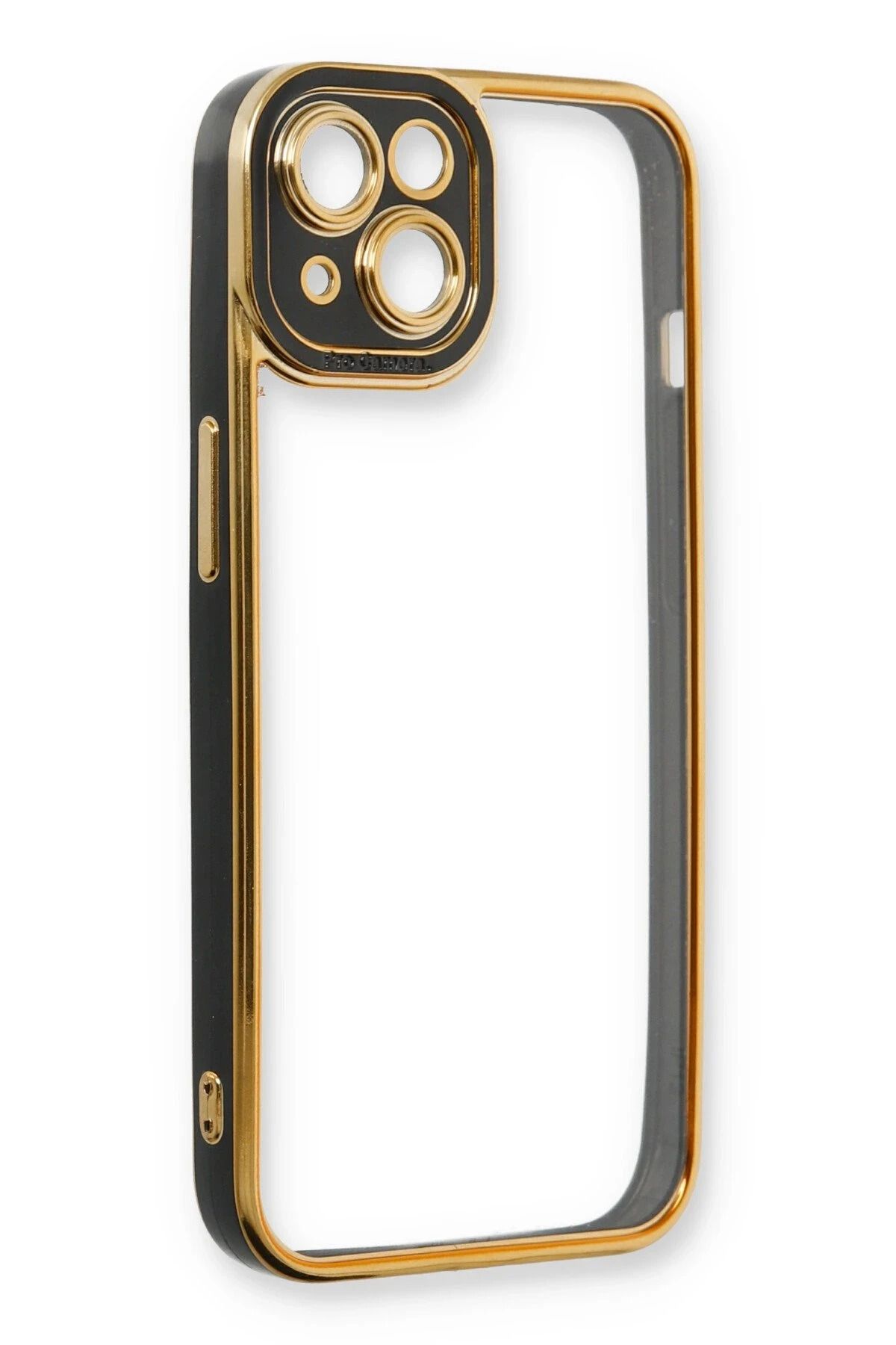 NewFace iPhone 13 Kılıf Liva Lens Silikon - Siyah DPMAH