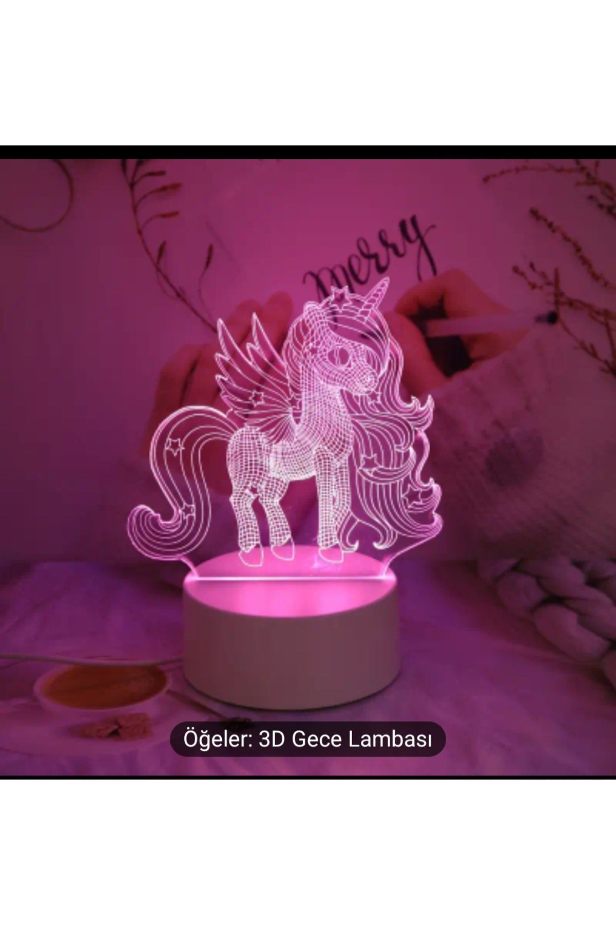 taka ticaret 3D gece lambası