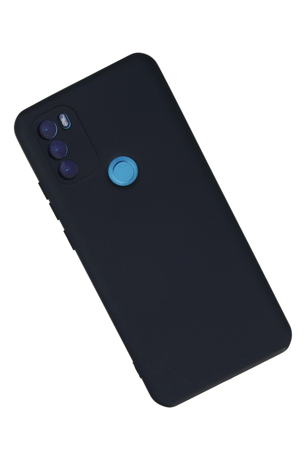 NewFace General Mobile GM 21 Plus Uyumlu Kılıf Nano içi Kadife Silikon - Lacivert BSTMY