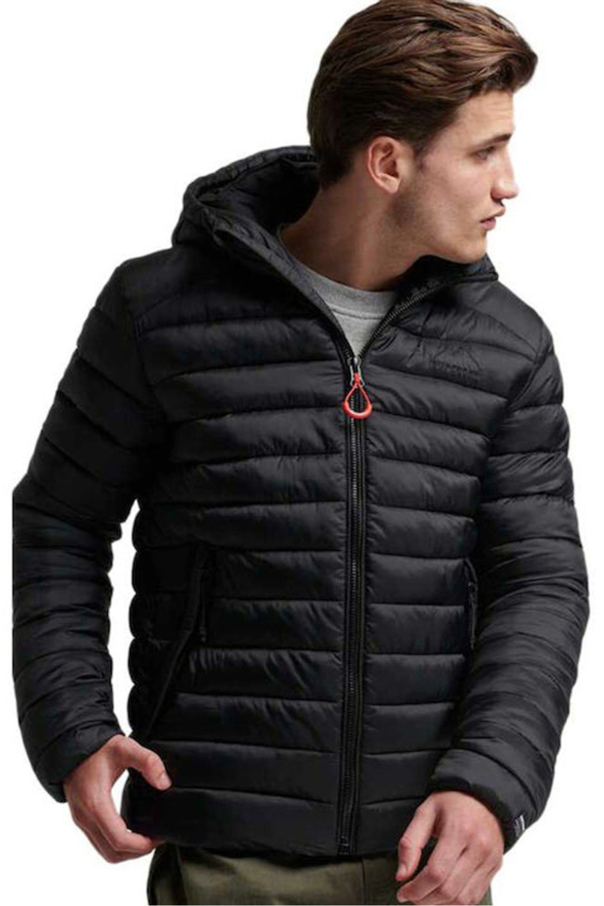 SUPERDRY-Geaca barbati Superdry Fuji Puffer M5011821A Negru 3XL INTL 3