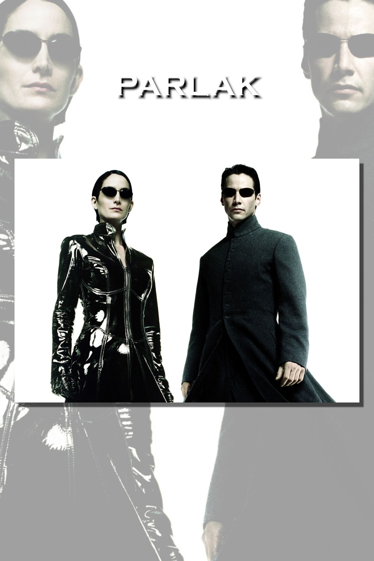 CALLWOOD The Matrix Çerçevesiz Film Tablo,Poster - Duvar Kağıdı Yüksek Kaliteli Baskı