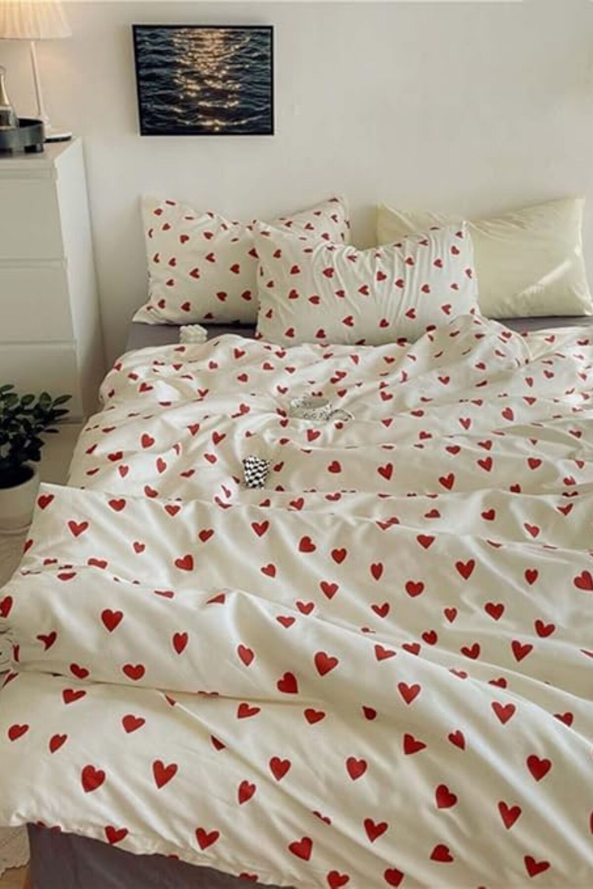 Sheri Home Tekstil Kalpli Tek Kişilik Nevresim Seti Yorgan Kılıfı +1 adet Yastık Kılıfı 889221969488