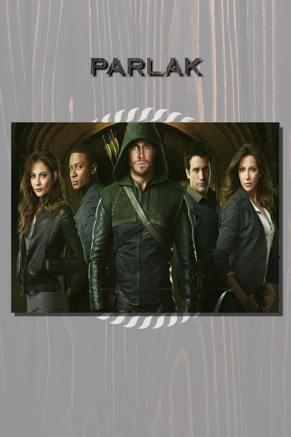 CALLWOOD Arrow Çerçevesiz DiziTablo,Poster - Duvar Kağıdı Yüksek Kaliteli Baskı