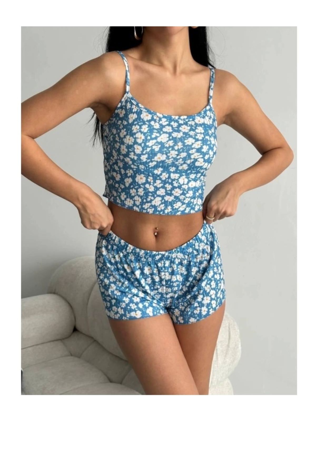 VEGA Şort Pijama Takımı