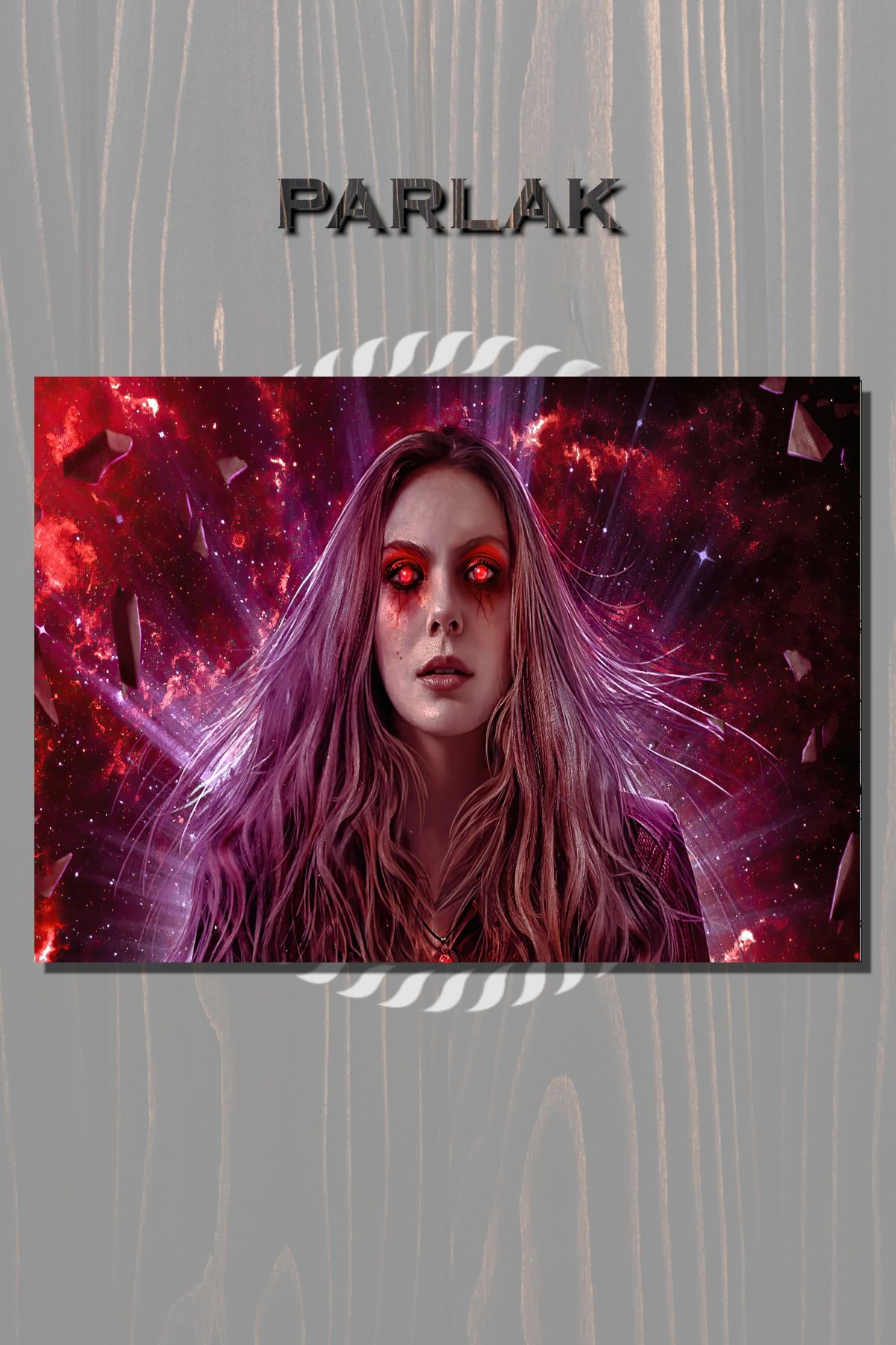 CALLWOOD Scarlet Witch Çerçevesiz FilmTablo,Poster - Duvar Kağıdı Yüksek Kaliteli Baskı