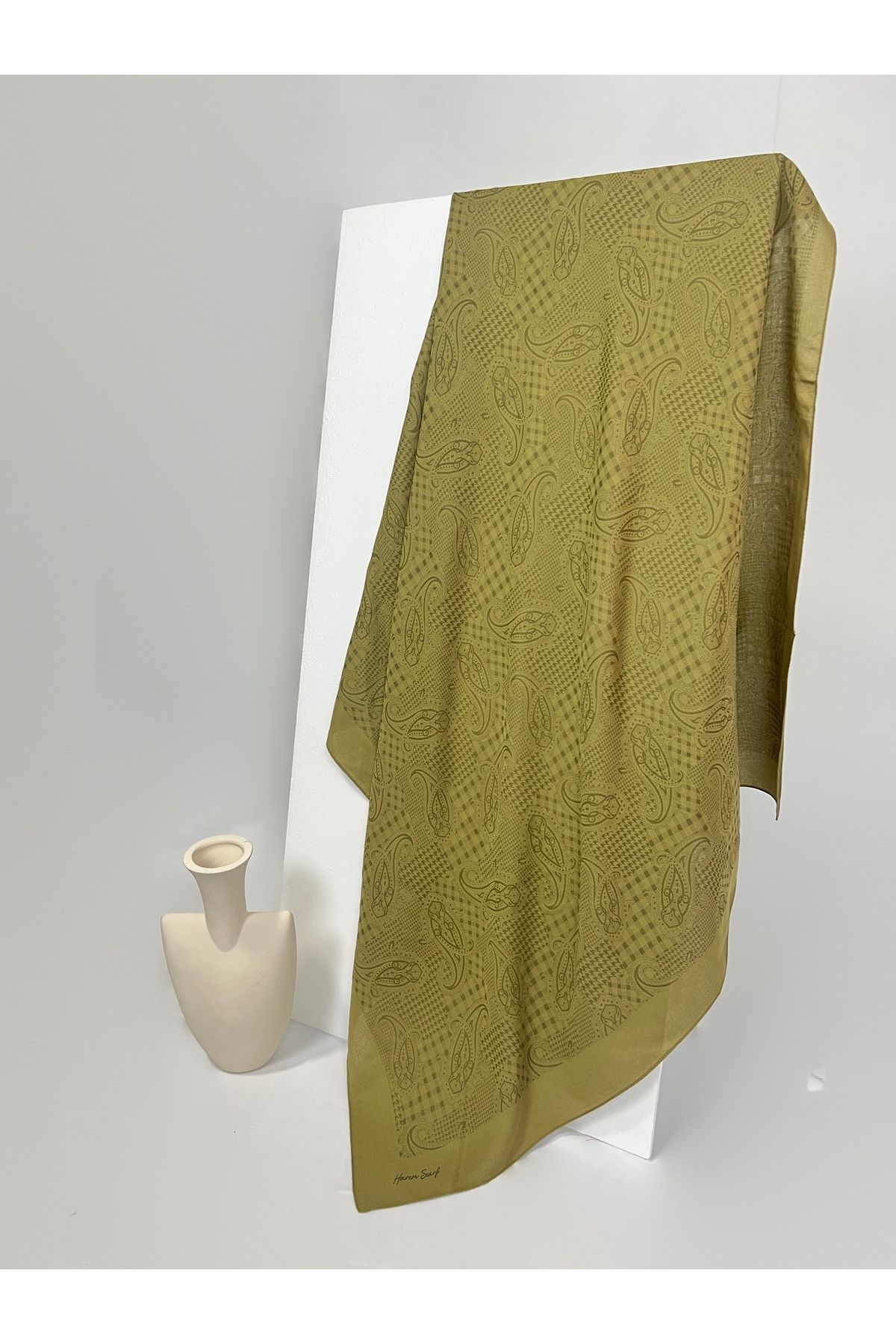 HAREM SCARF LORA GOLD EŞARP