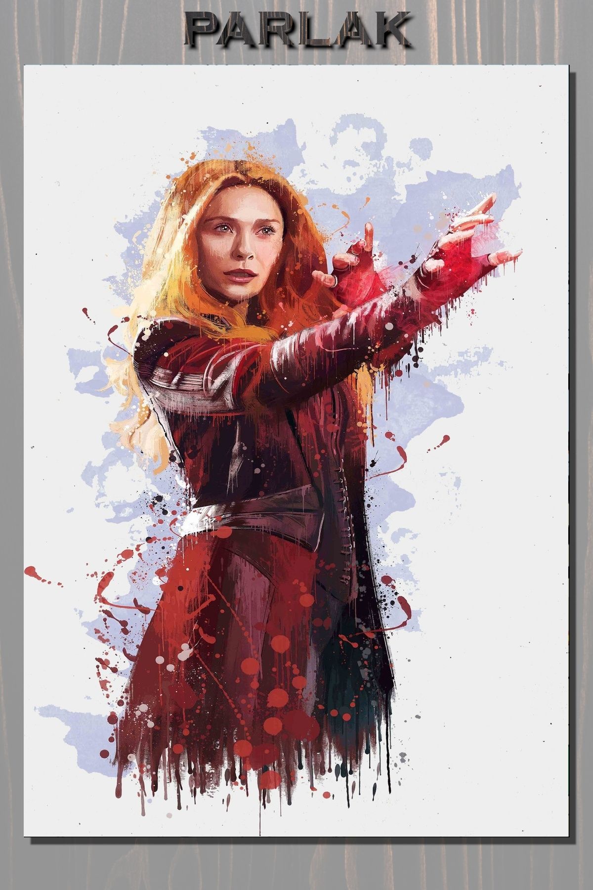 CALLWOOD Scarlet Witch Çerçevesiz FilmTablo,Poster - Duvar Kağıdı Yüksek Kaliteli Baskı