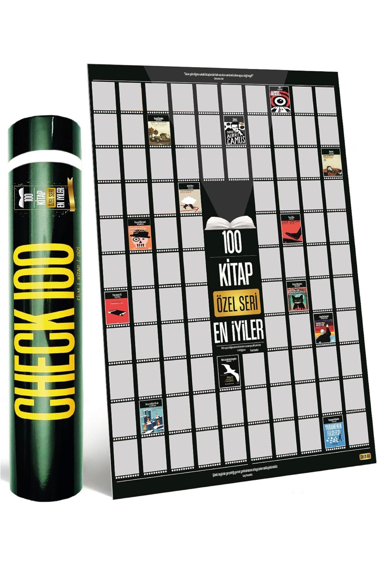 KDROĞLU Özel Seri Kazıkazan 100 KİTAP Posteri New Desing 1109836