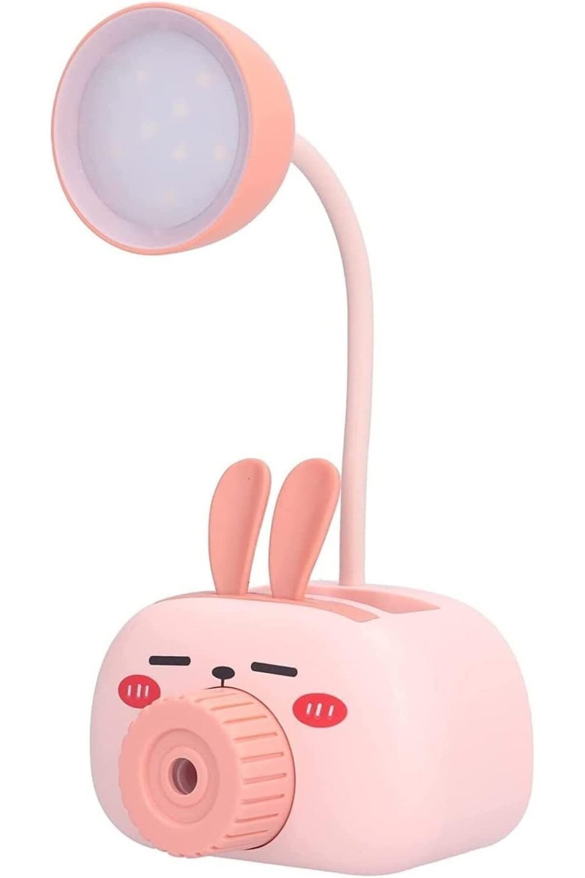 Hedies Tavşan Gece Lambası Kalemlik USB Şarj Edilebilir