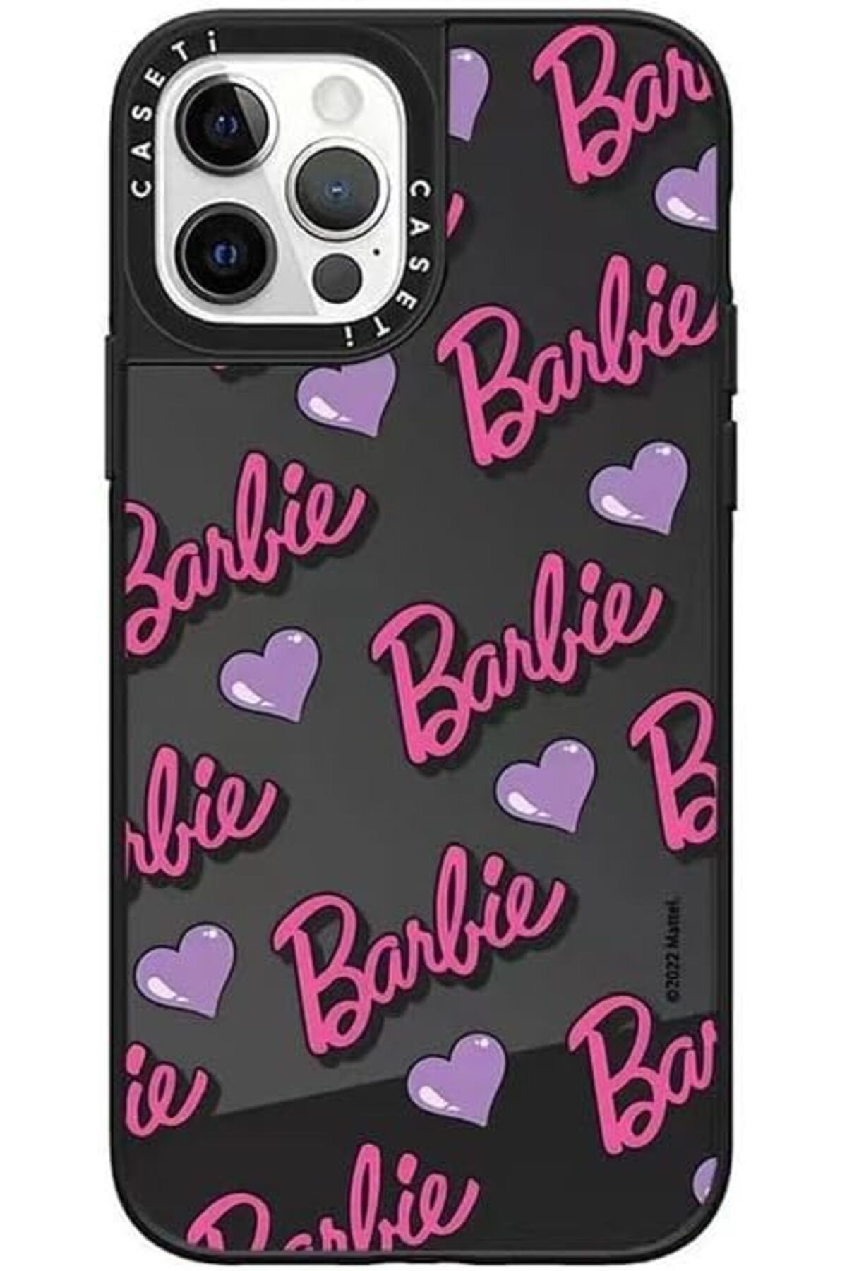 KDROĞLU KDROGLU GİYİM & AKSESUAR Black New case iphone için kılıf Siyah baskılı iphone ile uyumlu
