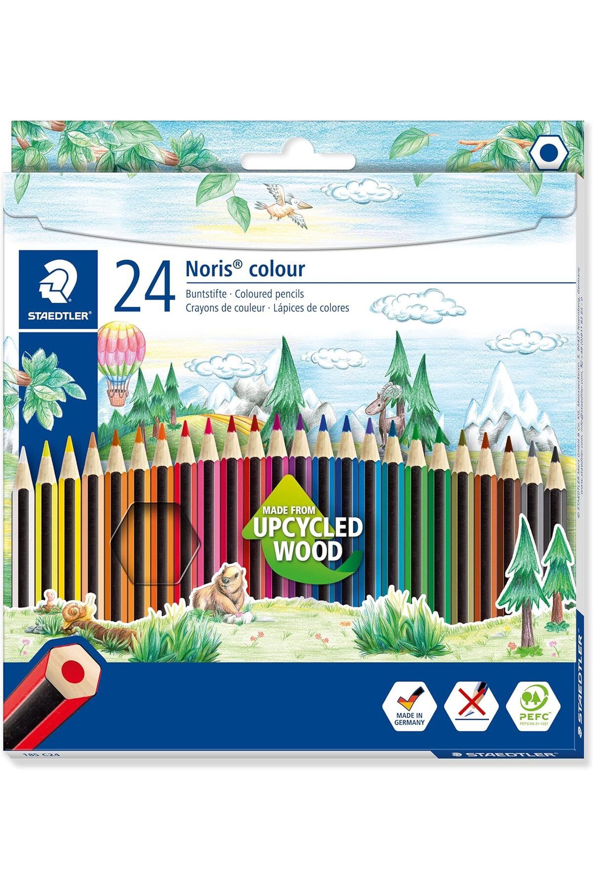 STOREMAX daliashops 185 C24 Noris Color Kuru Boya 24'lü Star Collection 542167