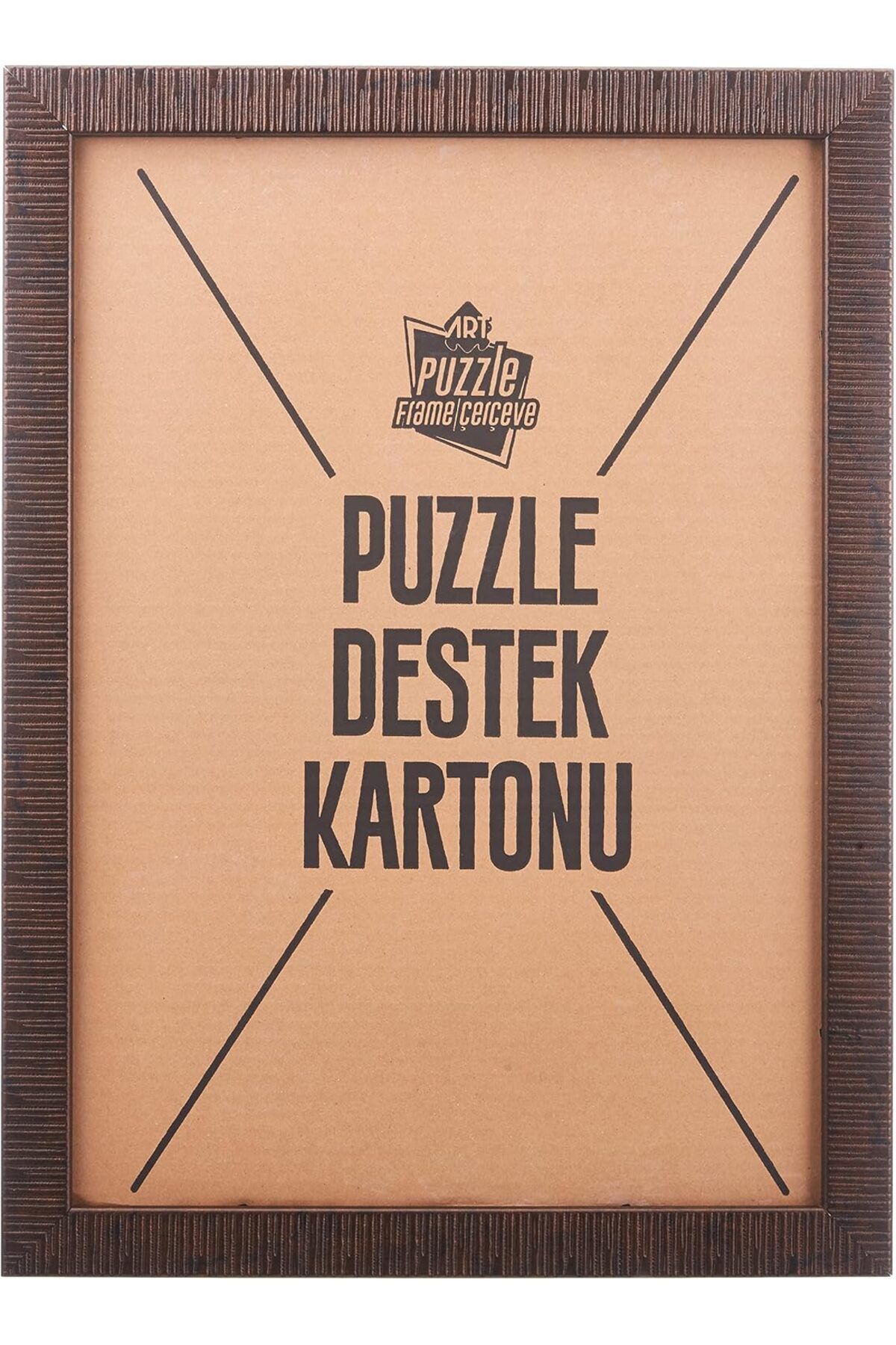 STOREMAX daliashops Lük Kahverengi 48 x 34 cm (30 mm) Puzzle Çerçevesi Star Collection 542167