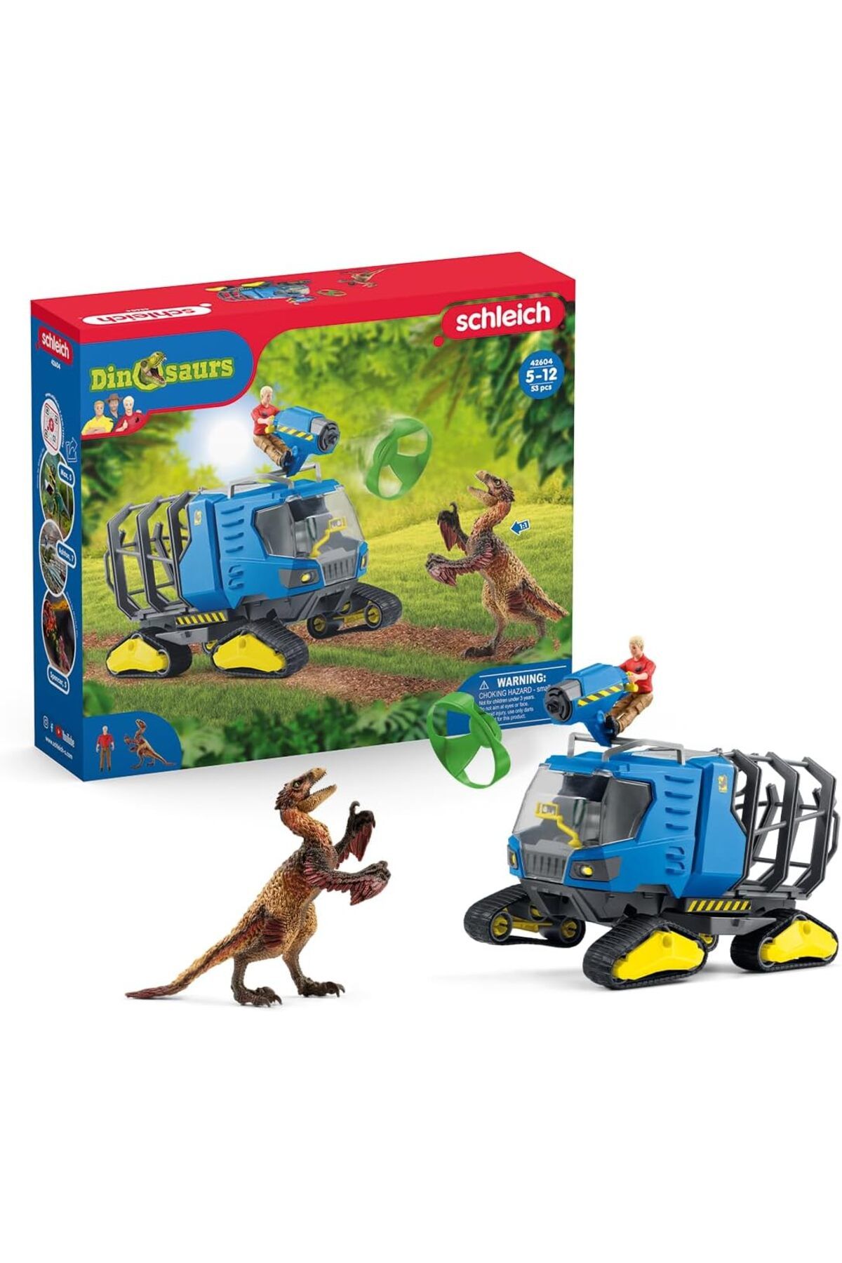 KDROĞLU KDROGLU Dino Takip Aracı Oyuncak New Desing 1109836