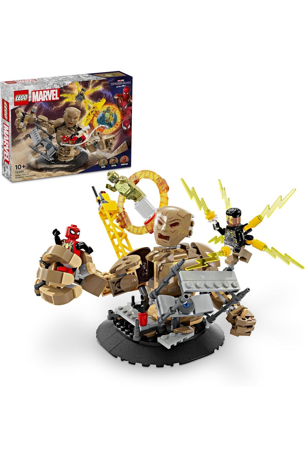 STOREMAX nffastore Marvel Örümcek Adam Kum Adam’a Karşı: Son Savaş 76280 – 10 Yaş ve Üzeri Süper
