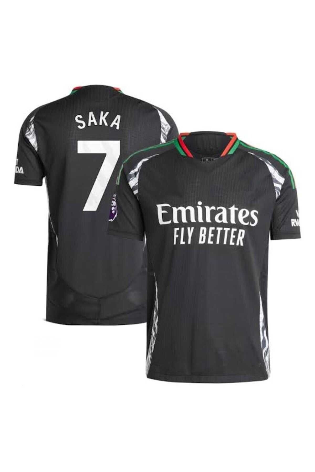 feriköy A.R.S.E.N.A.L. 2024-25 BUKAYO SAKA DEPLASMAN FORMASI (BLACK)