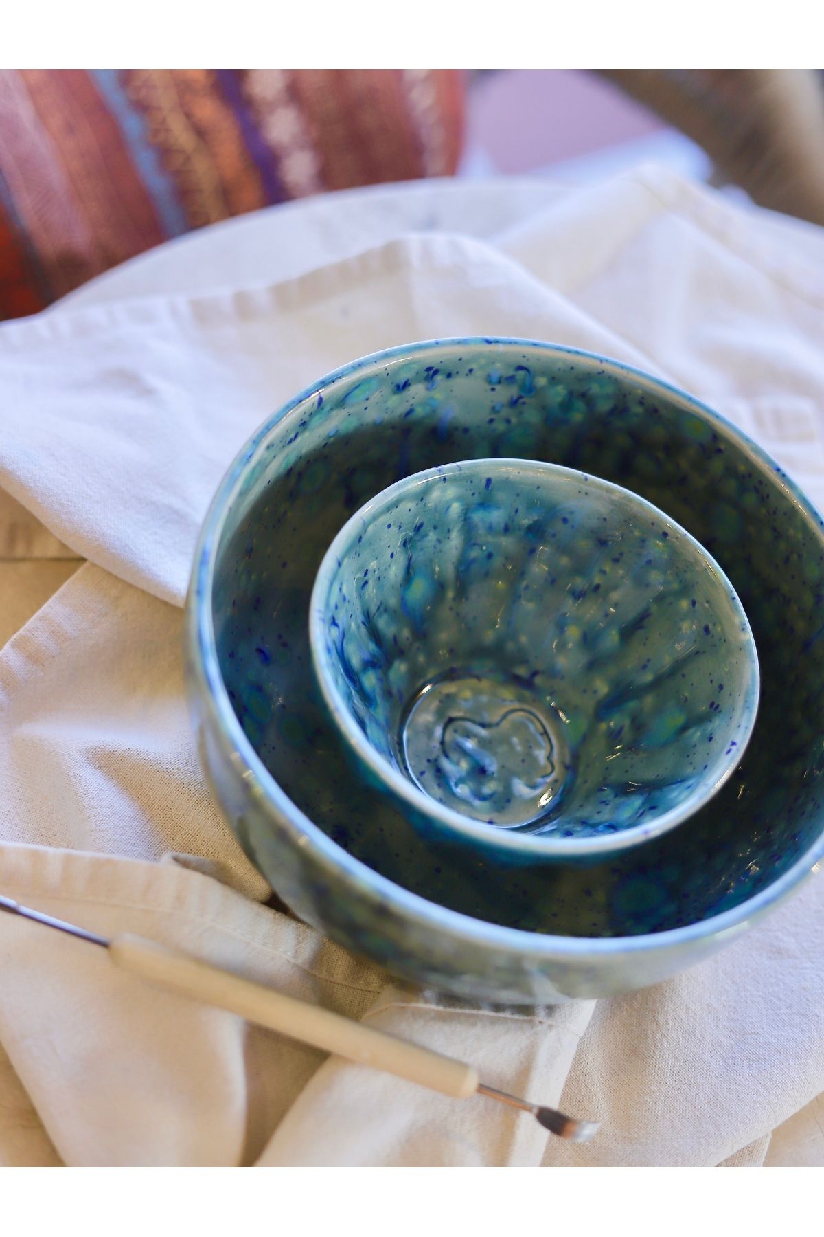 Kikis Ceramic El Yapımı Seramik Kase