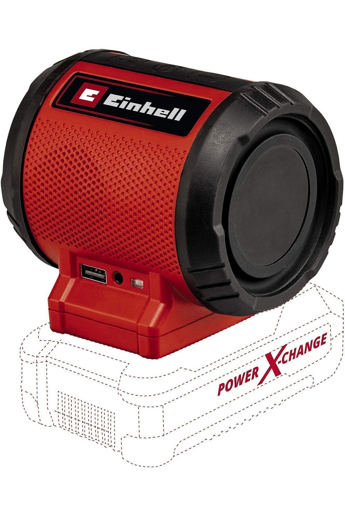 STOREMAX daliashops Akülü Hoparlör TC-SR 18 Li BT - Solo Power X-Change (Lityum-İyon, maksimum 85 dB, Blu