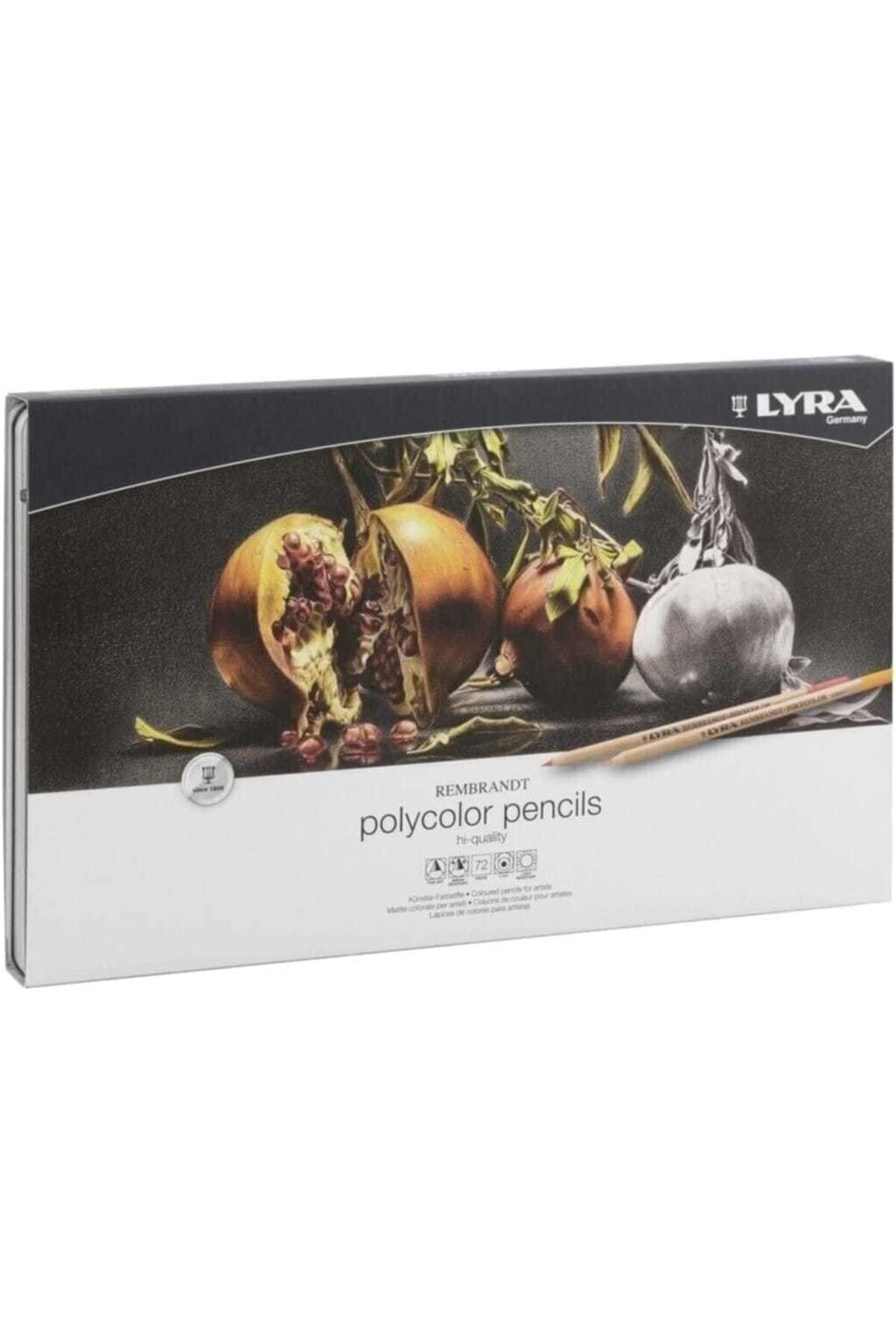 STOREMAX daliashops Rembrandt Polycolor Kuruboya, 72'li Metal Kutu Star Collection 542167
