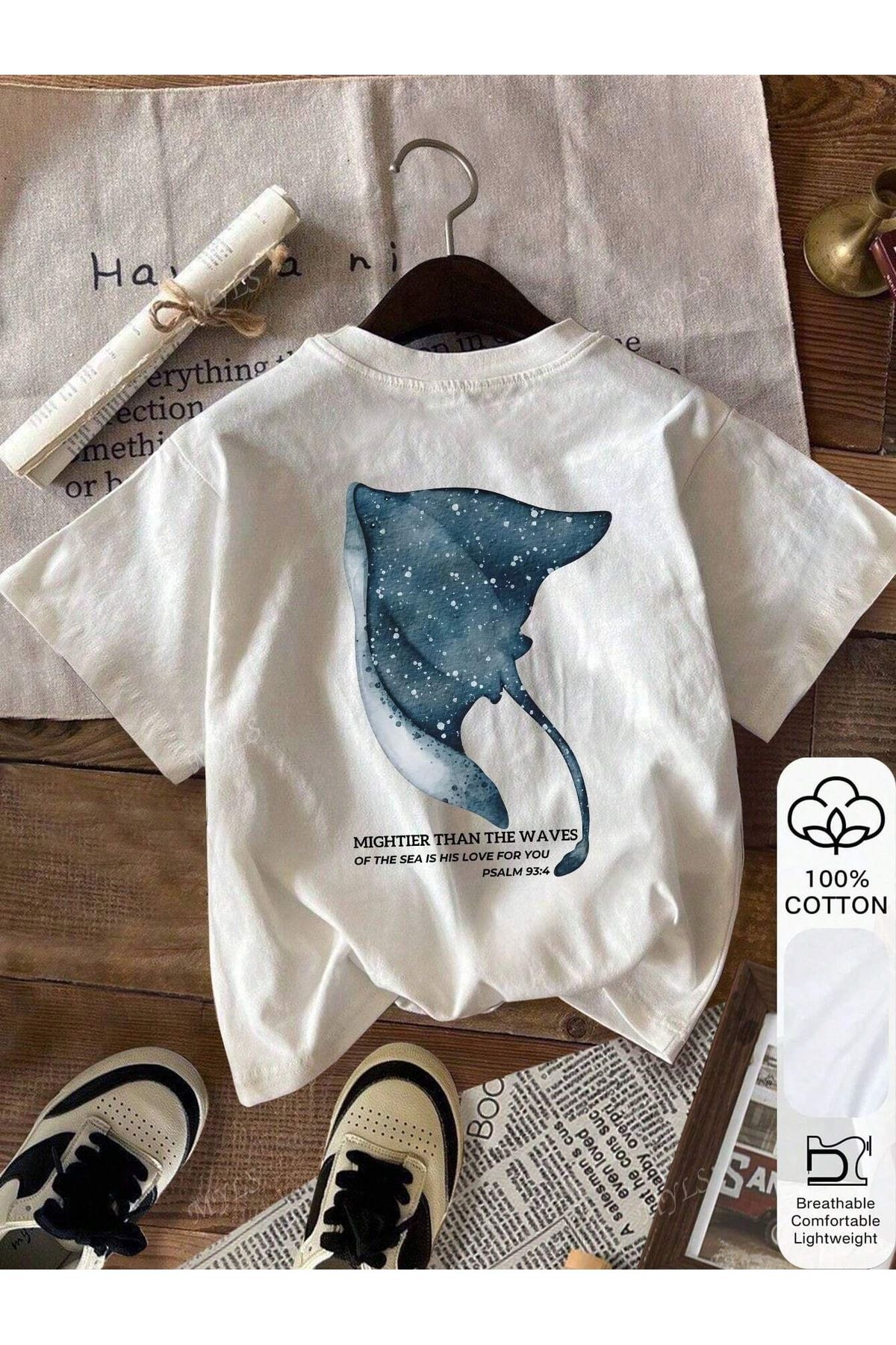 Jose Clothing Oversize Kesim Kısa Kollu Baskılı T-shirt