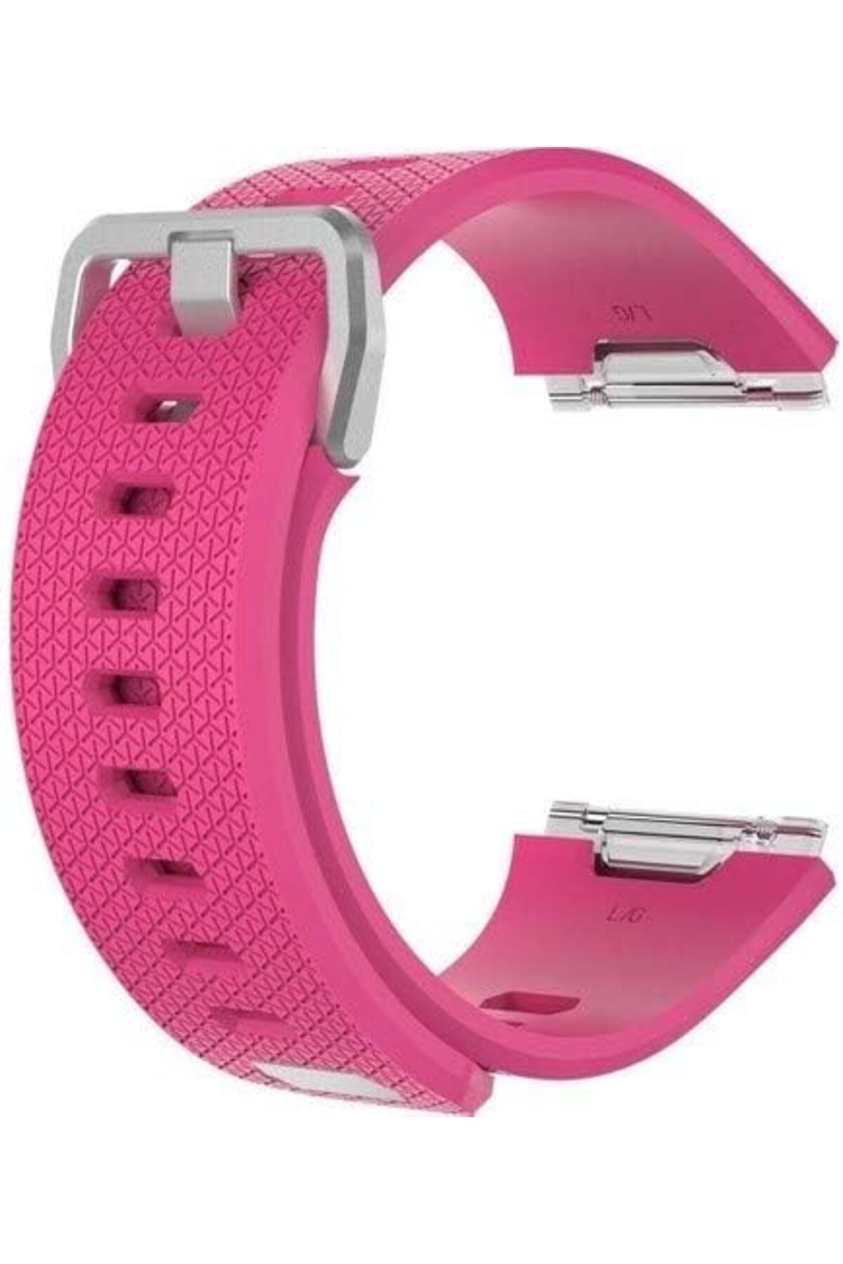 KDROĞLU KDROGLU Fitbit Ionic Uyumlu Silikon Kordon Kayış Pembe - S New Desing 1109836