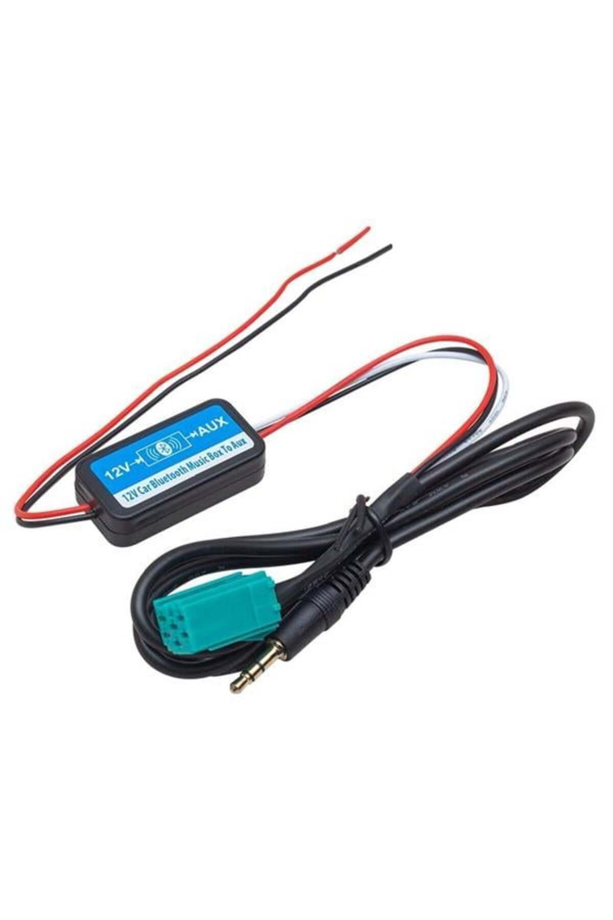 Pazarcan Powermaster Renault Araç Uyumlu Aux-Bluetooth Kablo