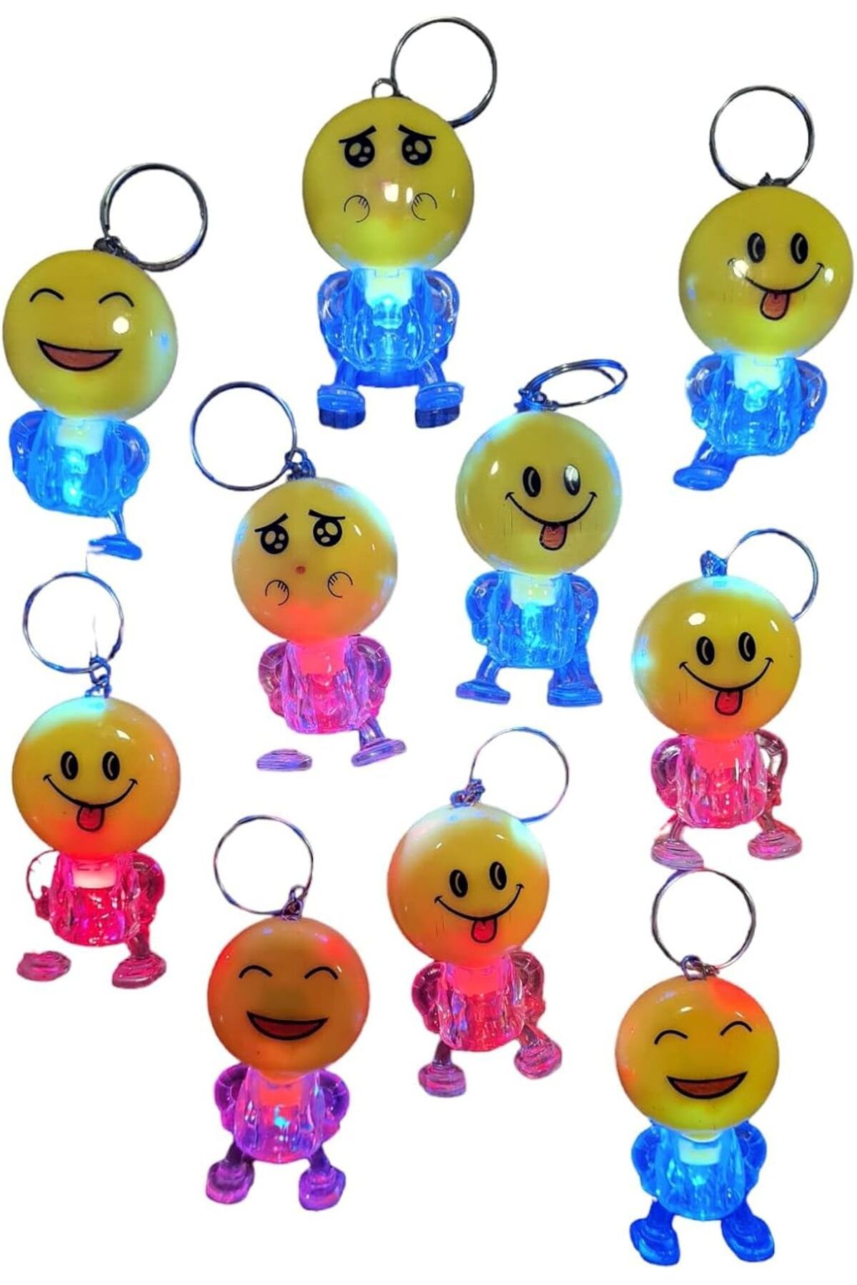 STOREMAX htpshopmx EMOJİLİ ANAHTARLIK (10 ADET) str http 1092444