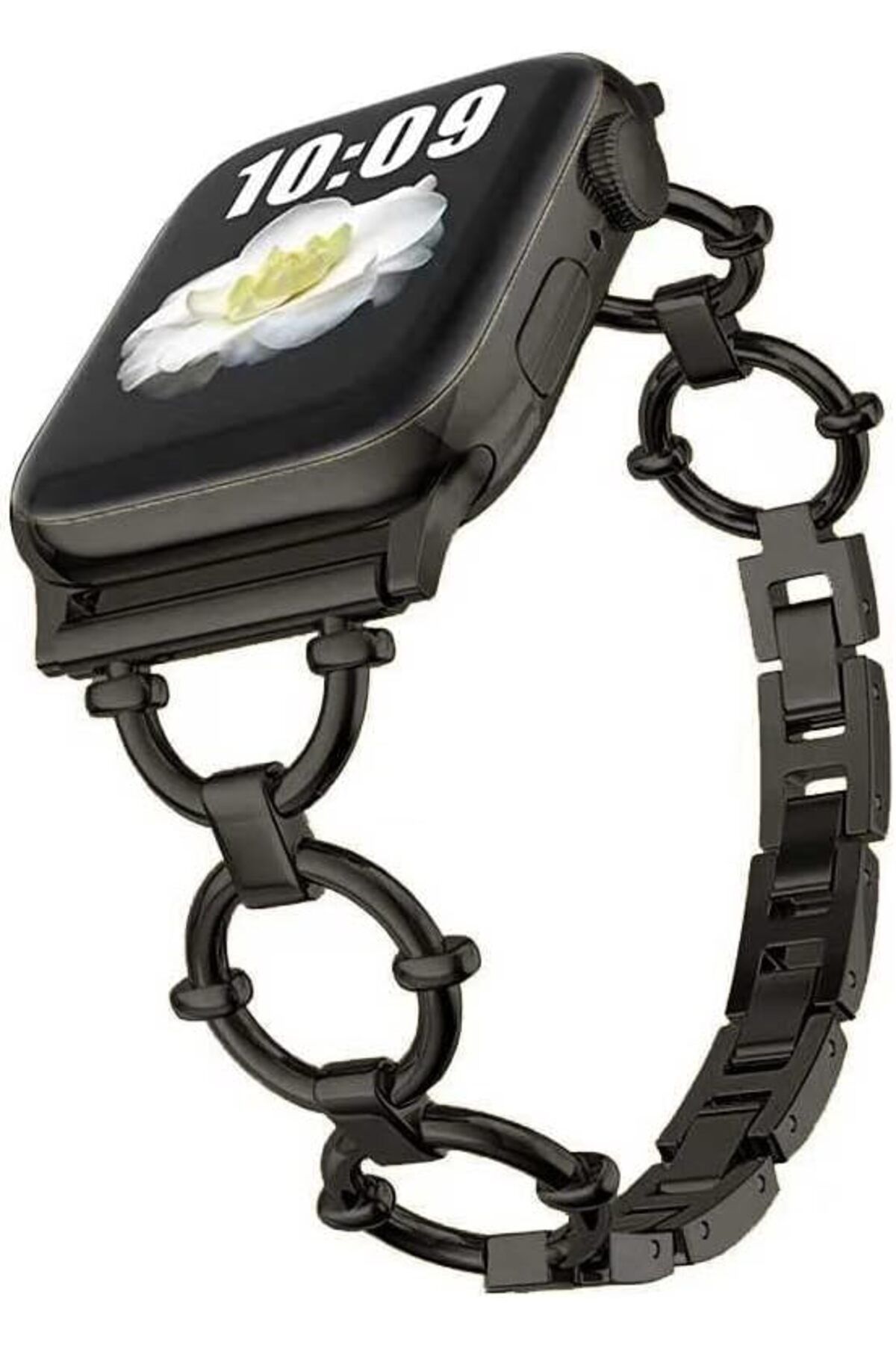 KDROĞLU GEÇMEZ İle Uyumlu Watch 42mm KRD-63 Metal Kordon Siyah AVM 1114477