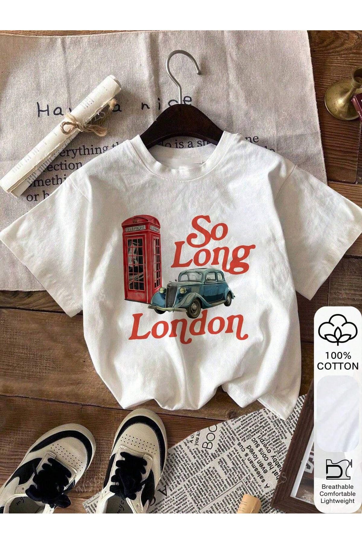 sole stories Oversize Kesim Kısa Kollu Baskılı T-shirt