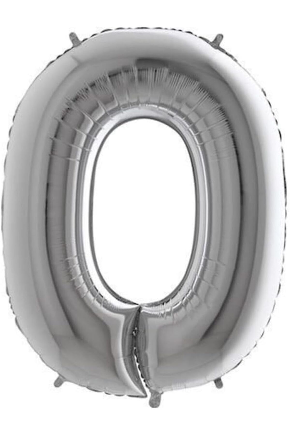 STOREMAX htpshopmx Castle Rakam (0) Gümüş Folyo Balon- 40 Inç 100 Cm str http 1092444