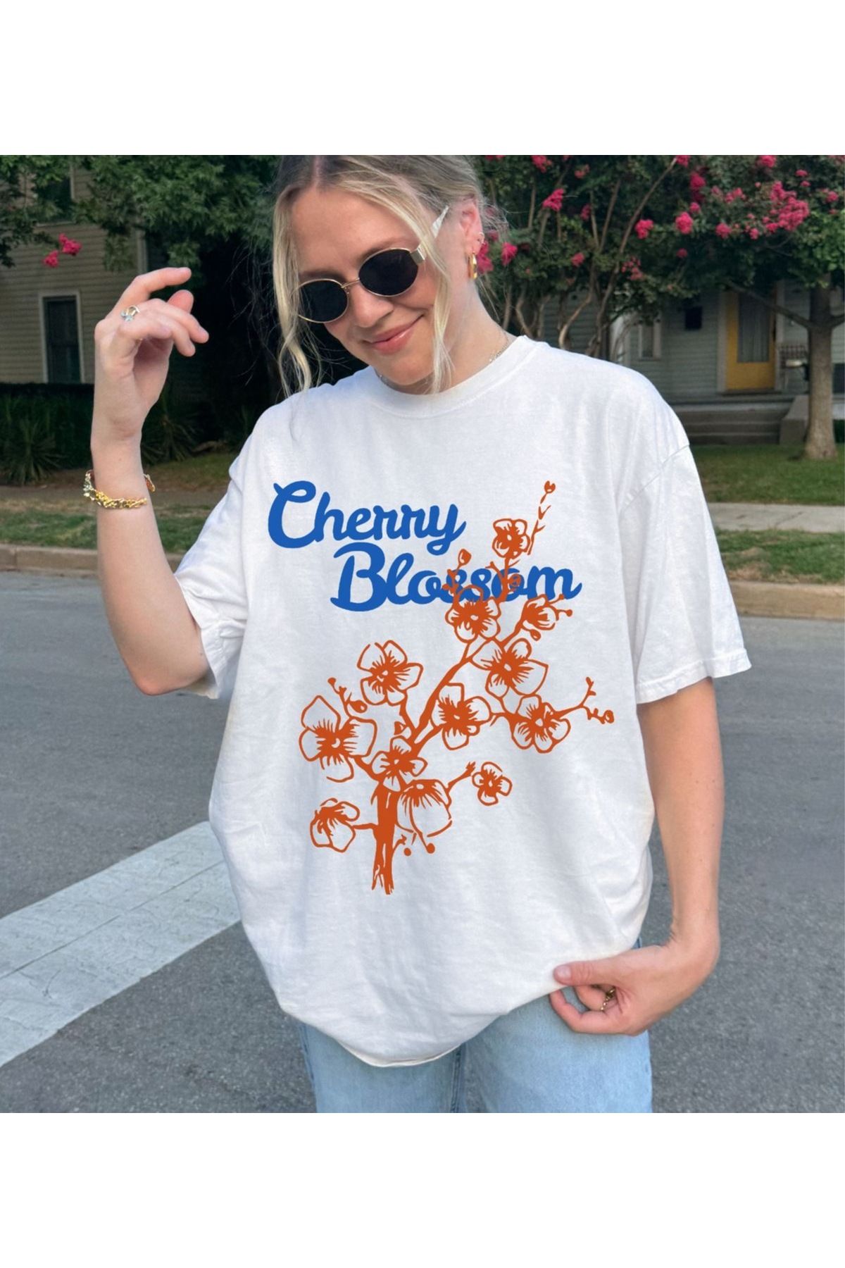 sole stories Oversize Kesim Kısa Kollu Baskılı T-shirt