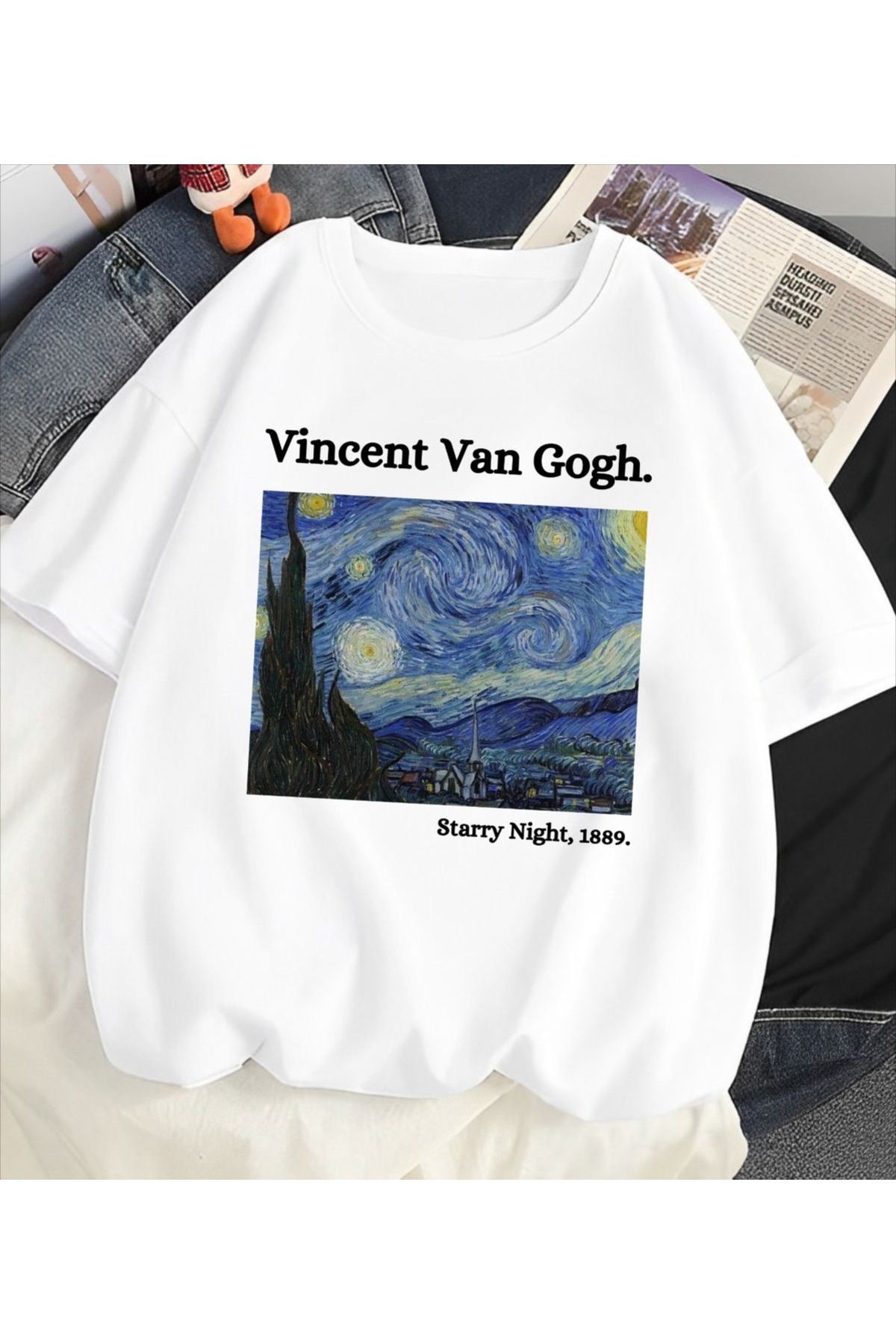 Jose Clothing Oversize Kesim Kısa Kollu Baskılı T-shirt
