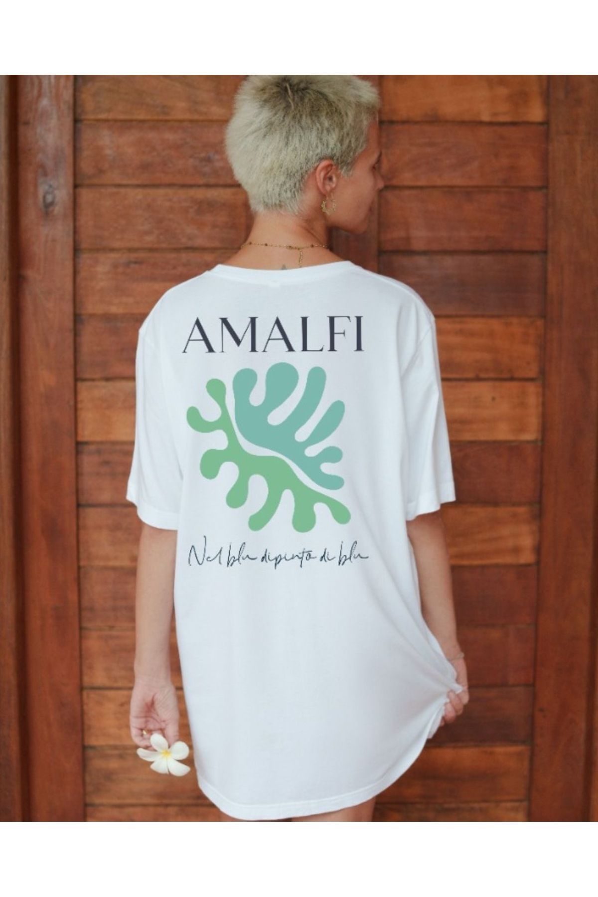 sole stories Oversize Kesim Kısa Kollu Baskılı T-shirt