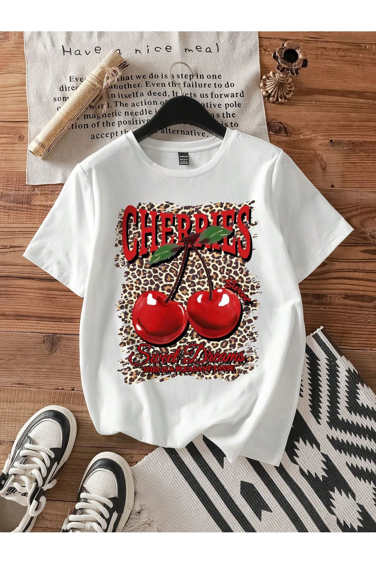 Jose Clothing Oversize Kesim Kısa Kollu Baskılı T-shirt