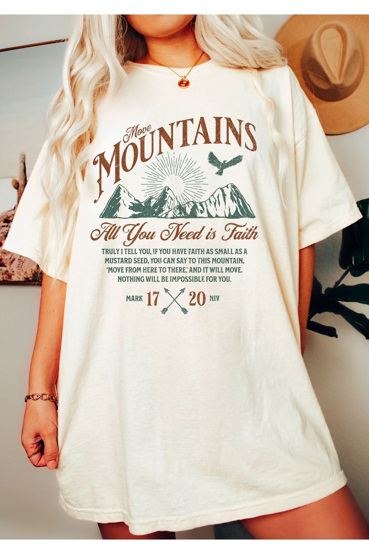 Jose Clothing Oversize Kesim Kısa Kollu Baskılı T-shirt