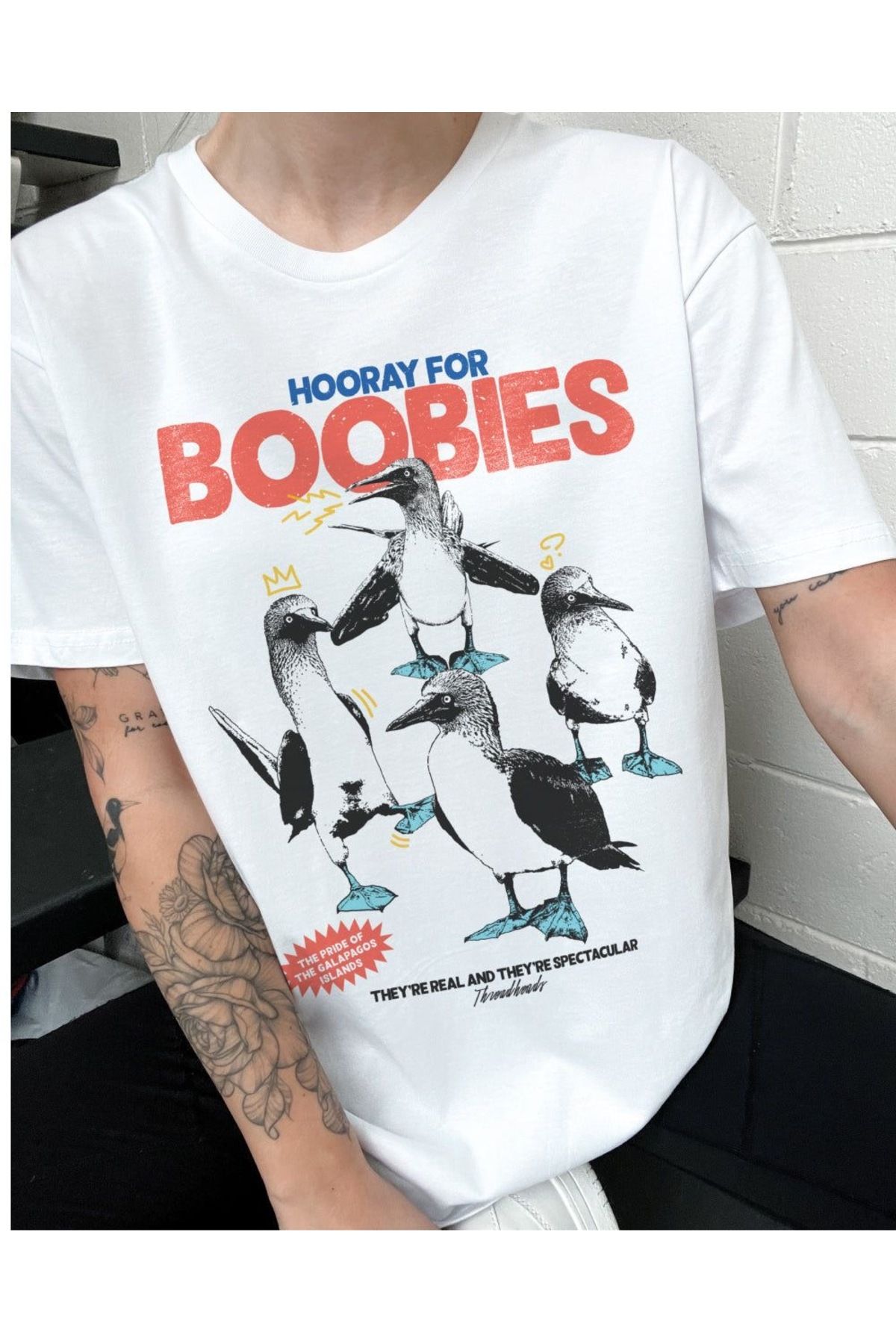 Jose Clothing Oversize Kesim Kısa Kollu Baskılı T-shirt