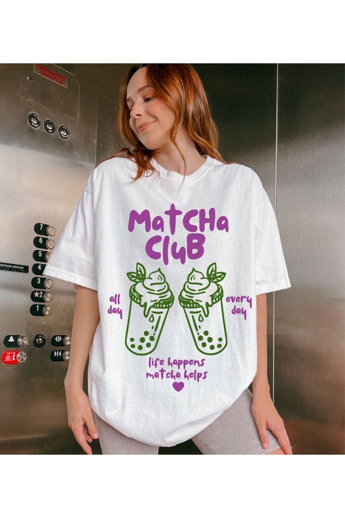 sole stories Oversize Kesim Kısa Kollu Baskılı T-shirt