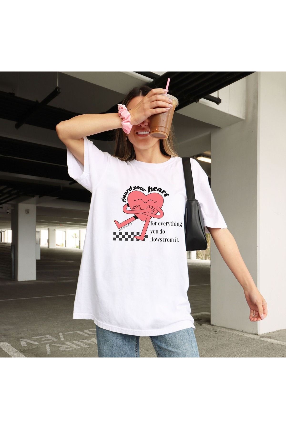 Jose Clothing Oversize Kesim Kısa Kollu Baskılı T-shirt
