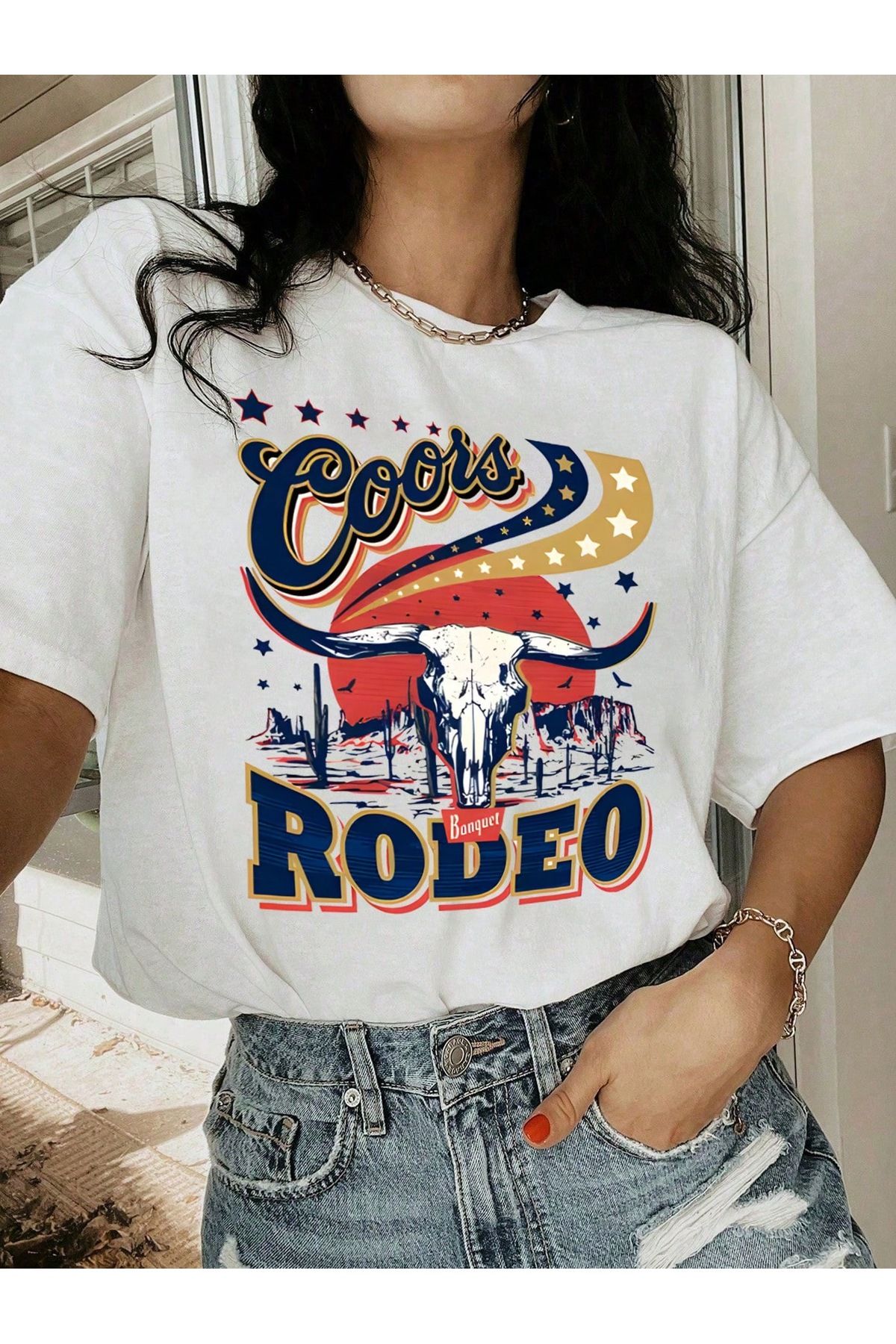 sole stories Oversize Kesim Kısa Kollu Baskılı T-shirt