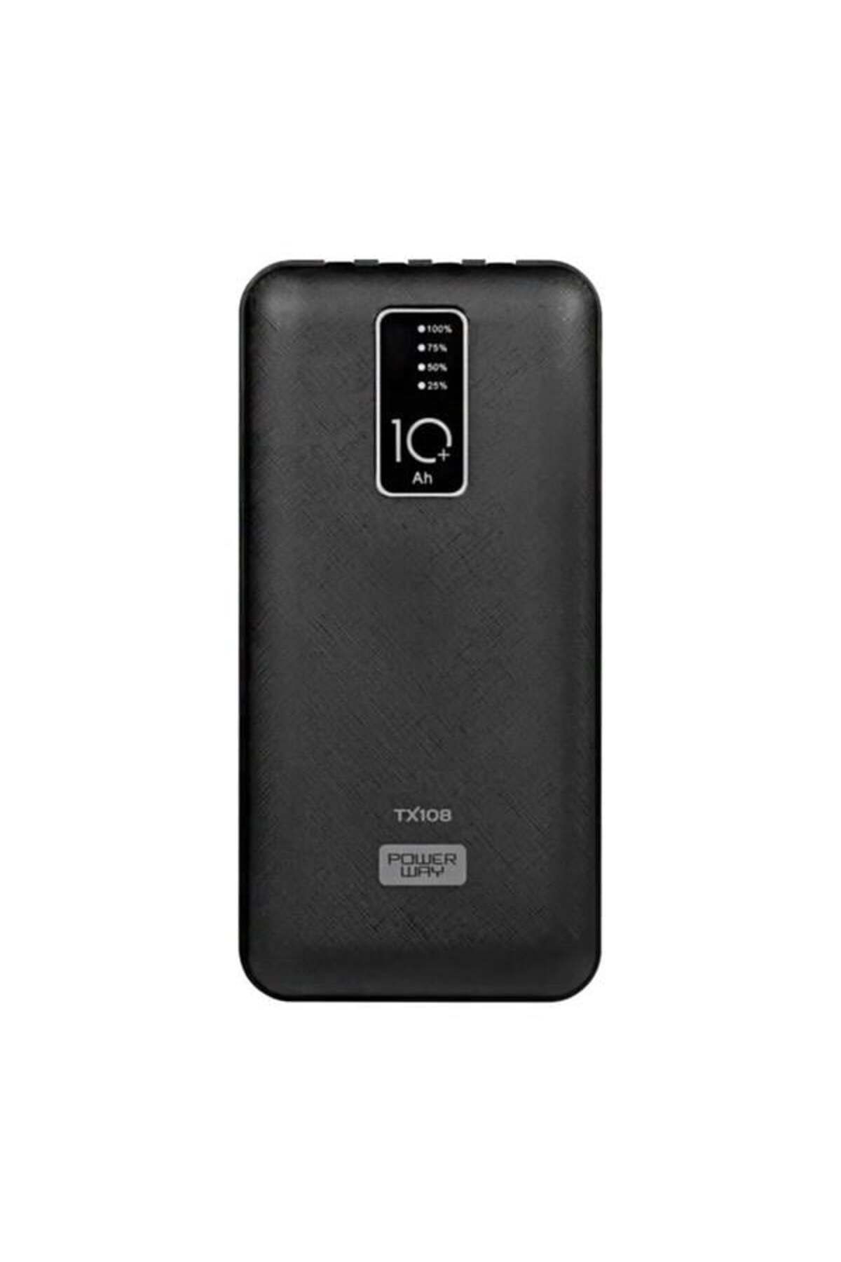 NETWORK ART Powerway Tx108 Dijital Göstergeli 4 Çıkışlı 10000 Mah Powerbank Siyah