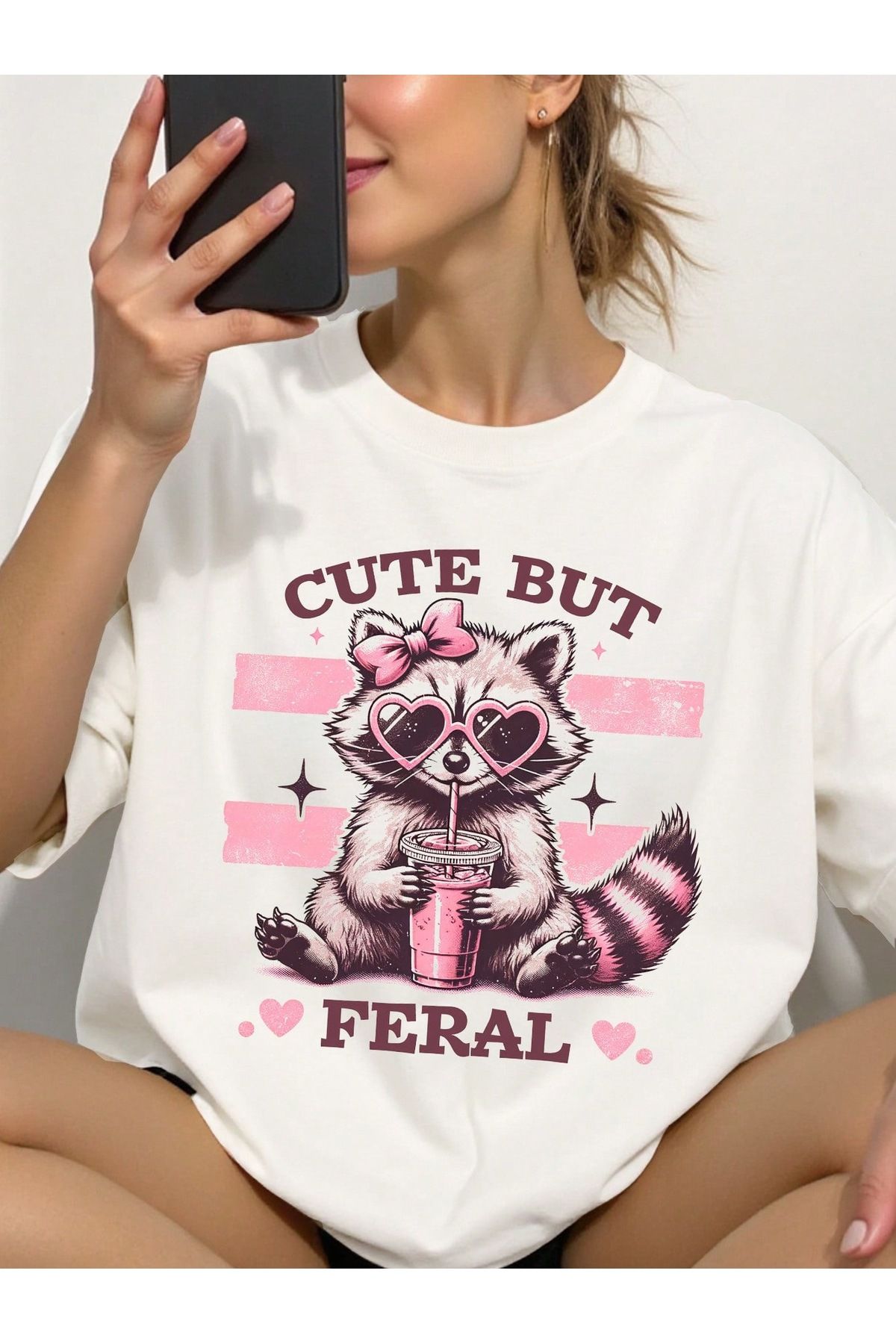 Jose Clothing Oversize Kesim Kısa Kollu Baskılı T-shirt